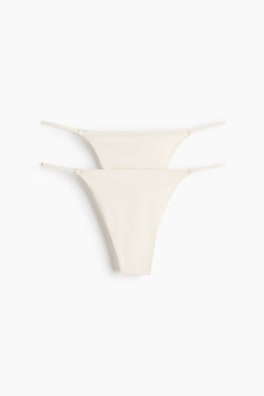 2-pack trosa tanga thong i trikå