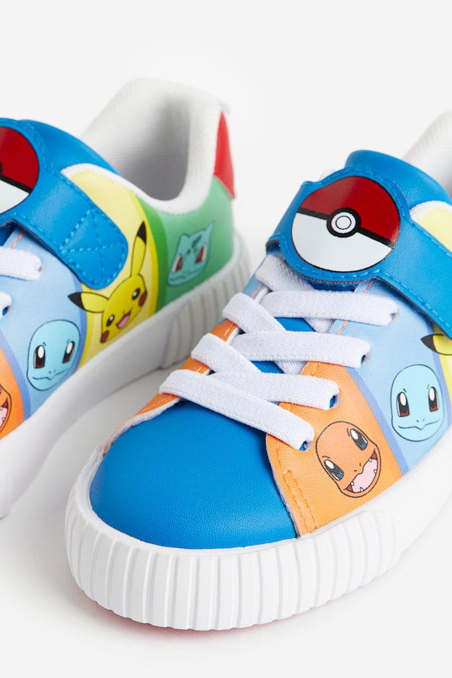 Sneakers con stampa - Blu/Pokémon/Blu acceso/Sonic il riccio/Bianco/Spiderman/Beige/Paw Patrol - 3