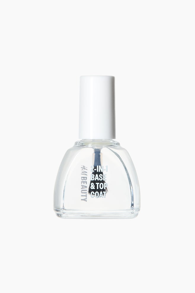 2-in-1 base & top coat - Transparent - 1