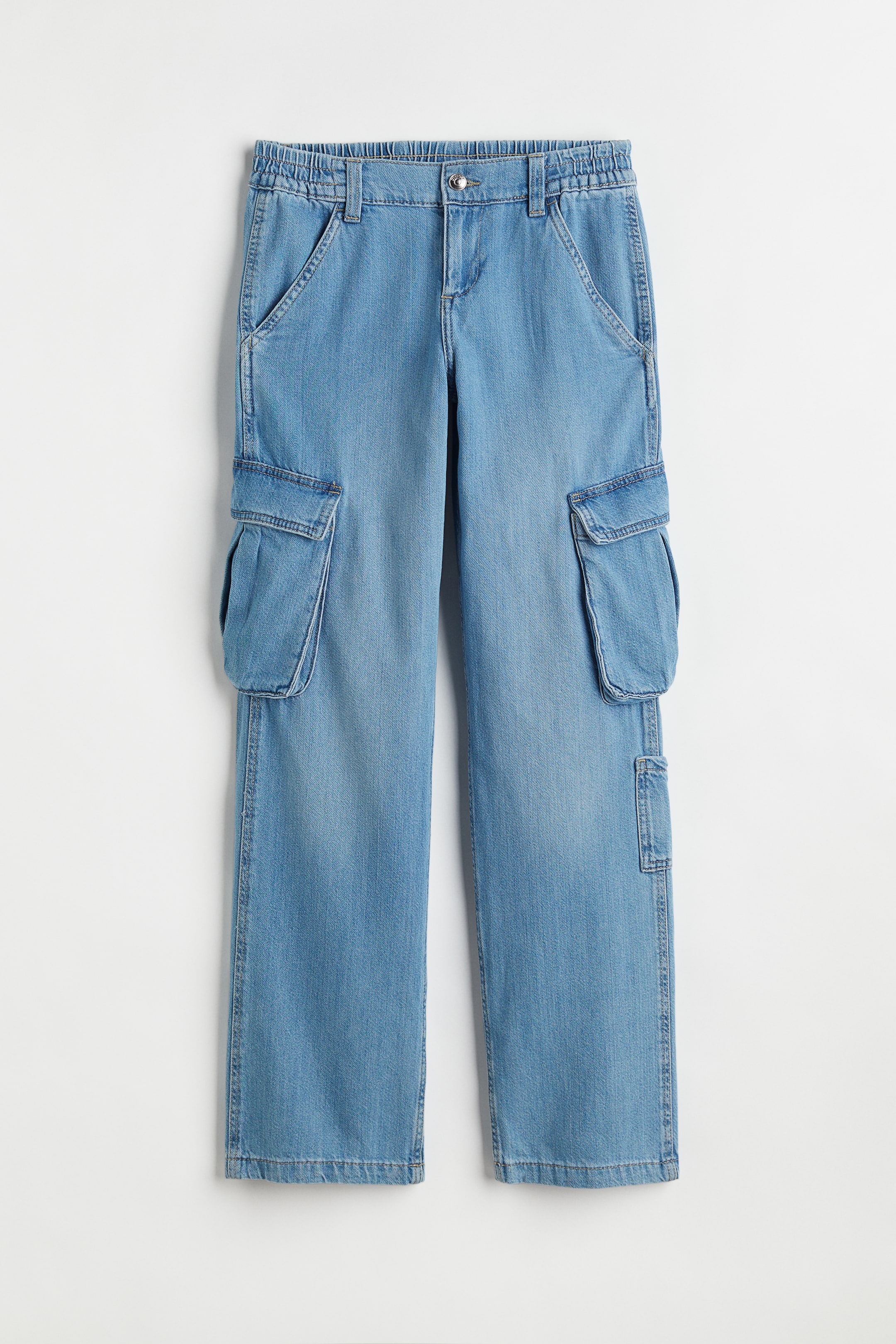 Low Waist Cargo Jeans