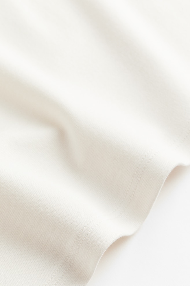 Shirt mit Knotendetail - Weiß/Schwarz - 5