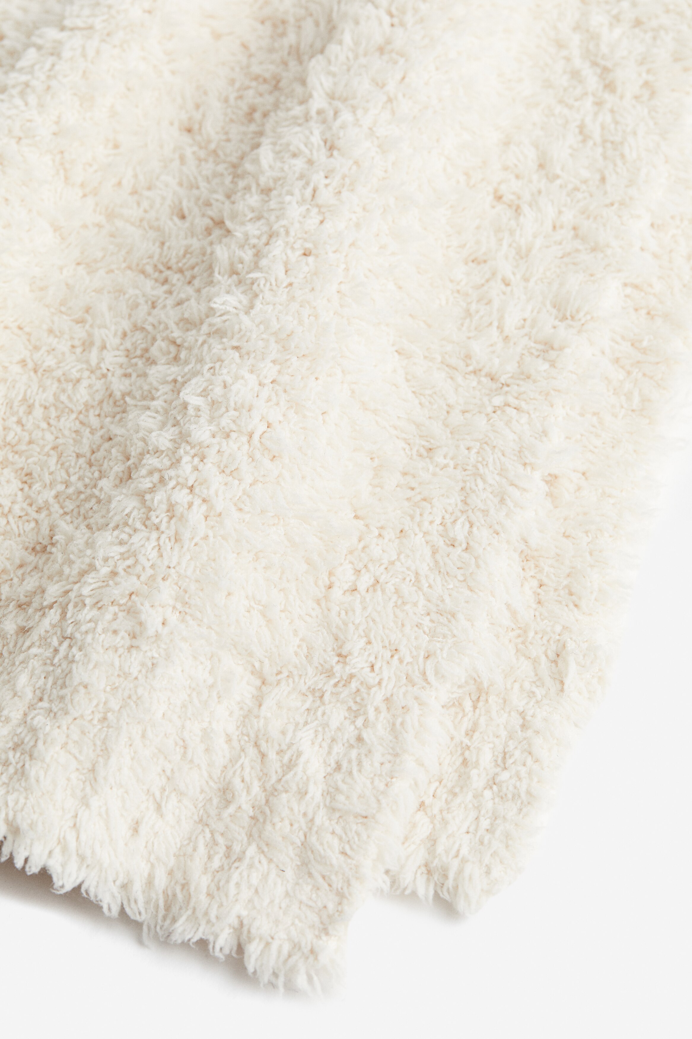 h&m fluffy knit dress Women's Light beige Fluffy-Knit Dress