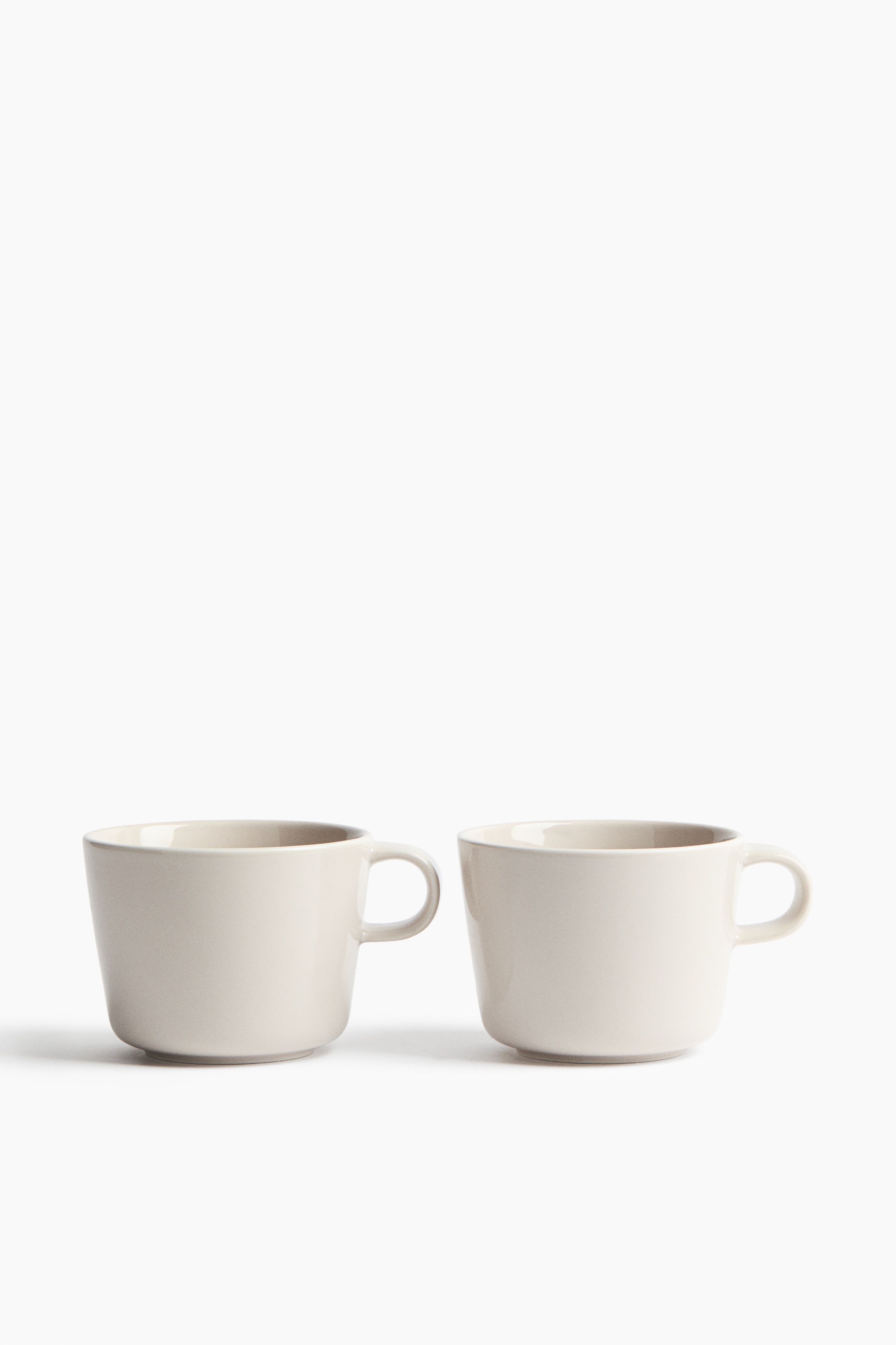 Set de 2 căni de ceai din porțelanModel