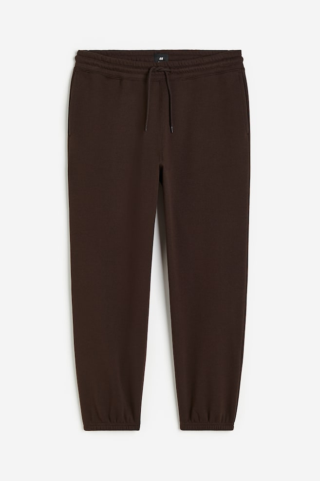 Relaxed Fit Sweatpants - Dark brown/Black/Light greige - 2