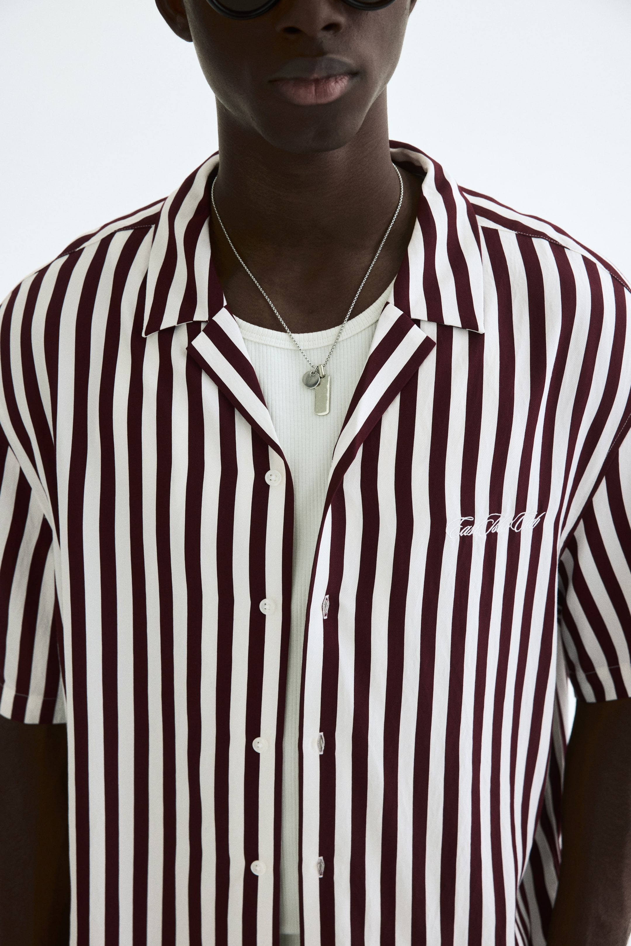 Мужские рубашки H&M Relaxed-Fit Resort Shirt — фото 6