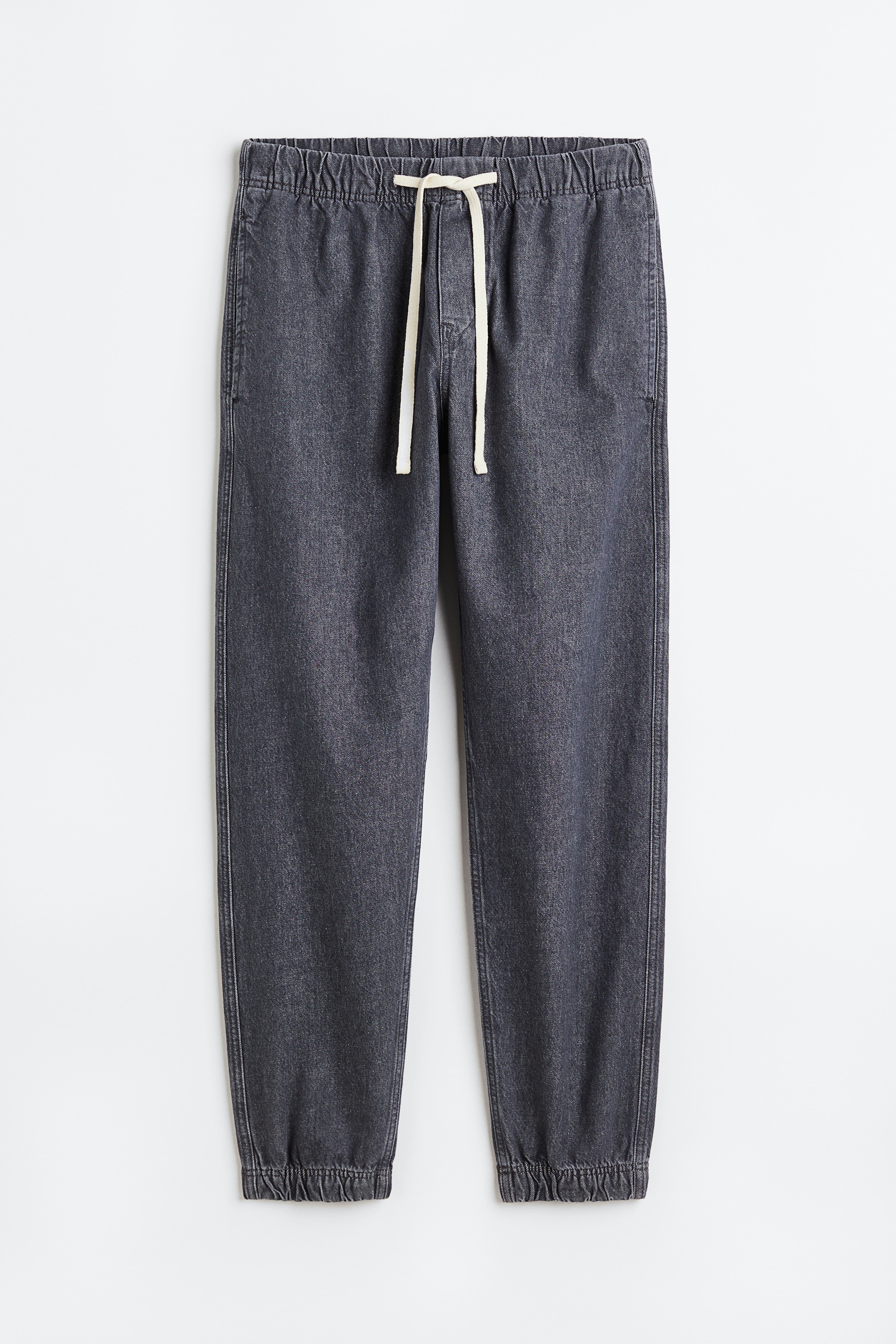 Relaxed Denim Joggers