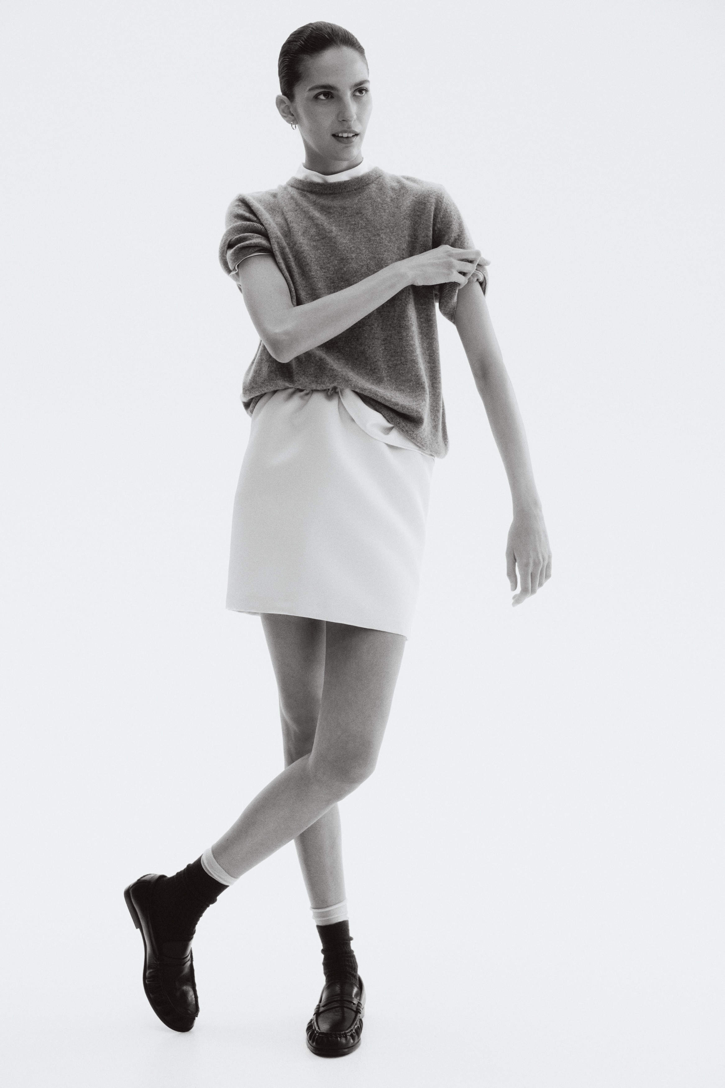 Pull-on skirt