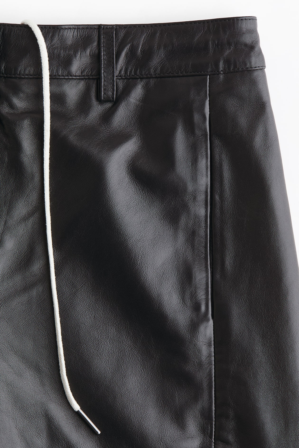 Leather Bermuda Shorts - image 2