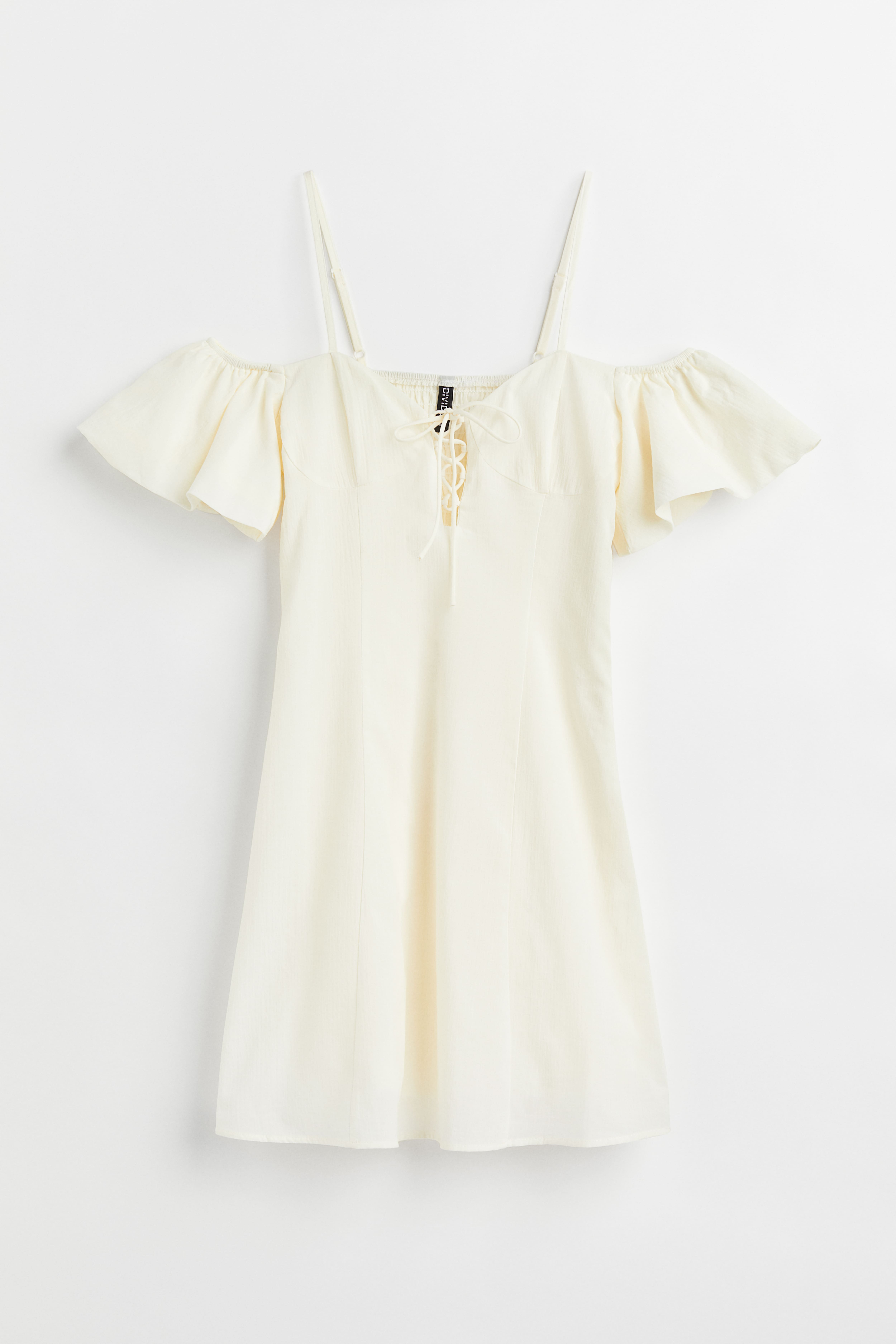 Cold shoulder dress h&m best sale