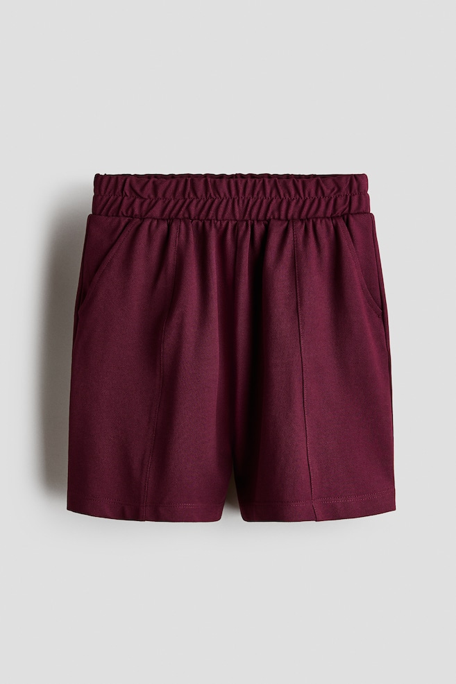 COOLMAX® Piqué shorts - Dark red/Black/Navy blue/Green - 1
