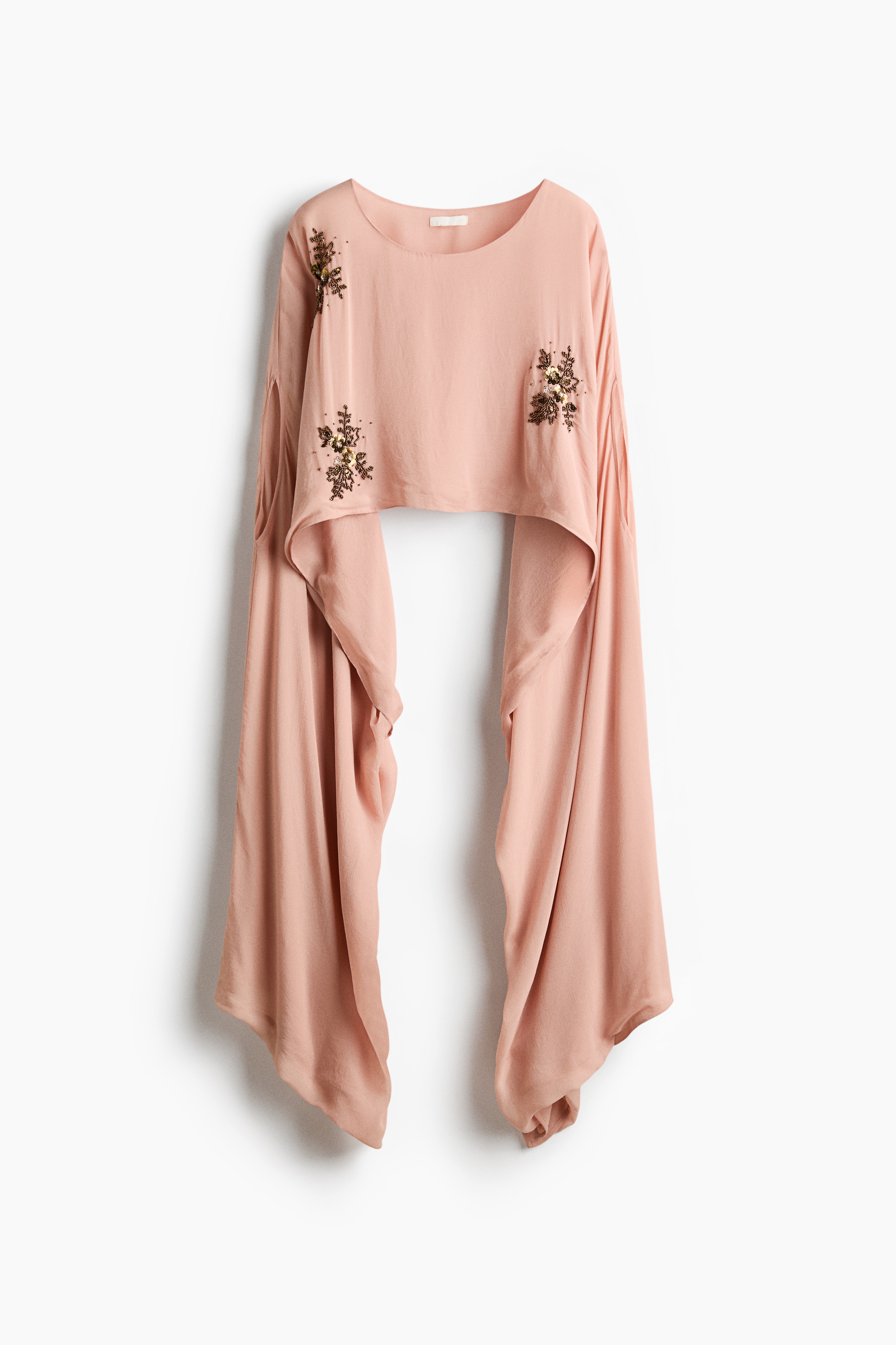 Embellished cape top