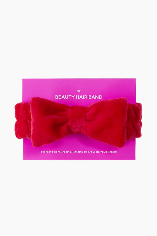 Beauty-hårband - Röd/Lila/Chockrosa/Ljuslila/Randig/dc - 1