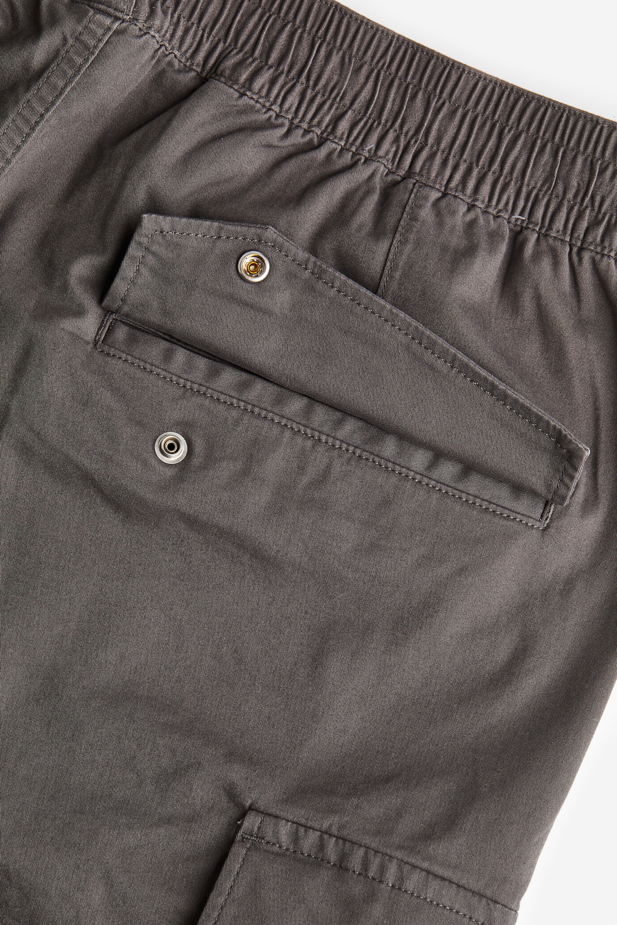 Regular Fit Twill Cargo Shorts