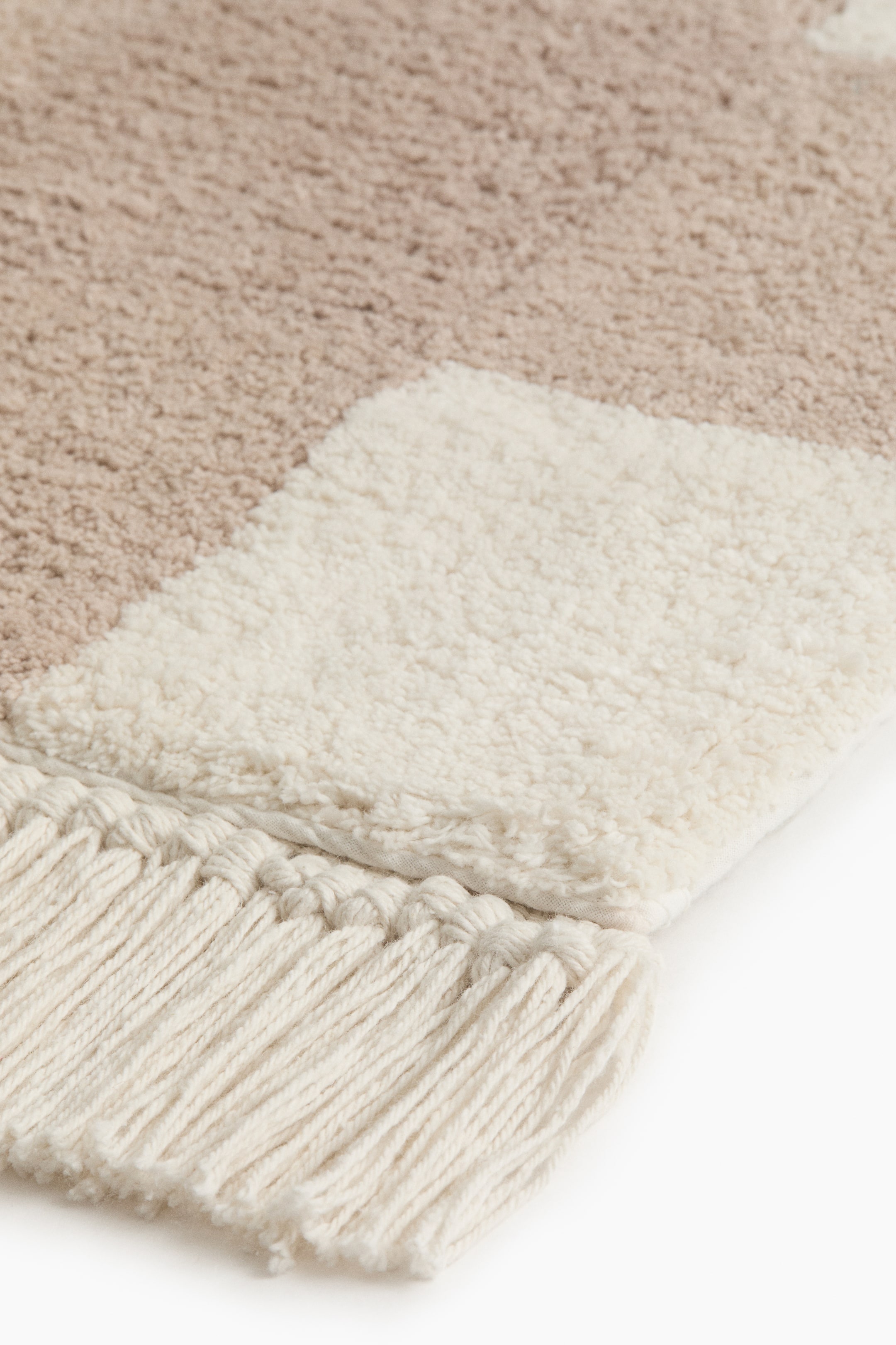 Checked Cotton Rug