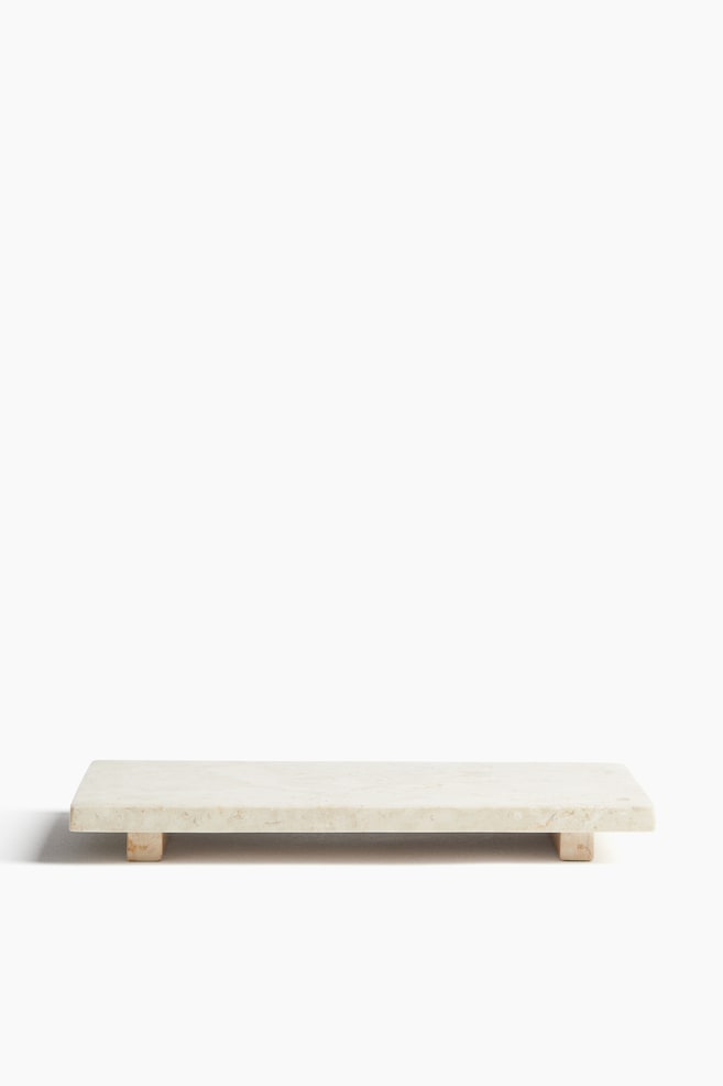 Marble Serving Board - Light beige - 1