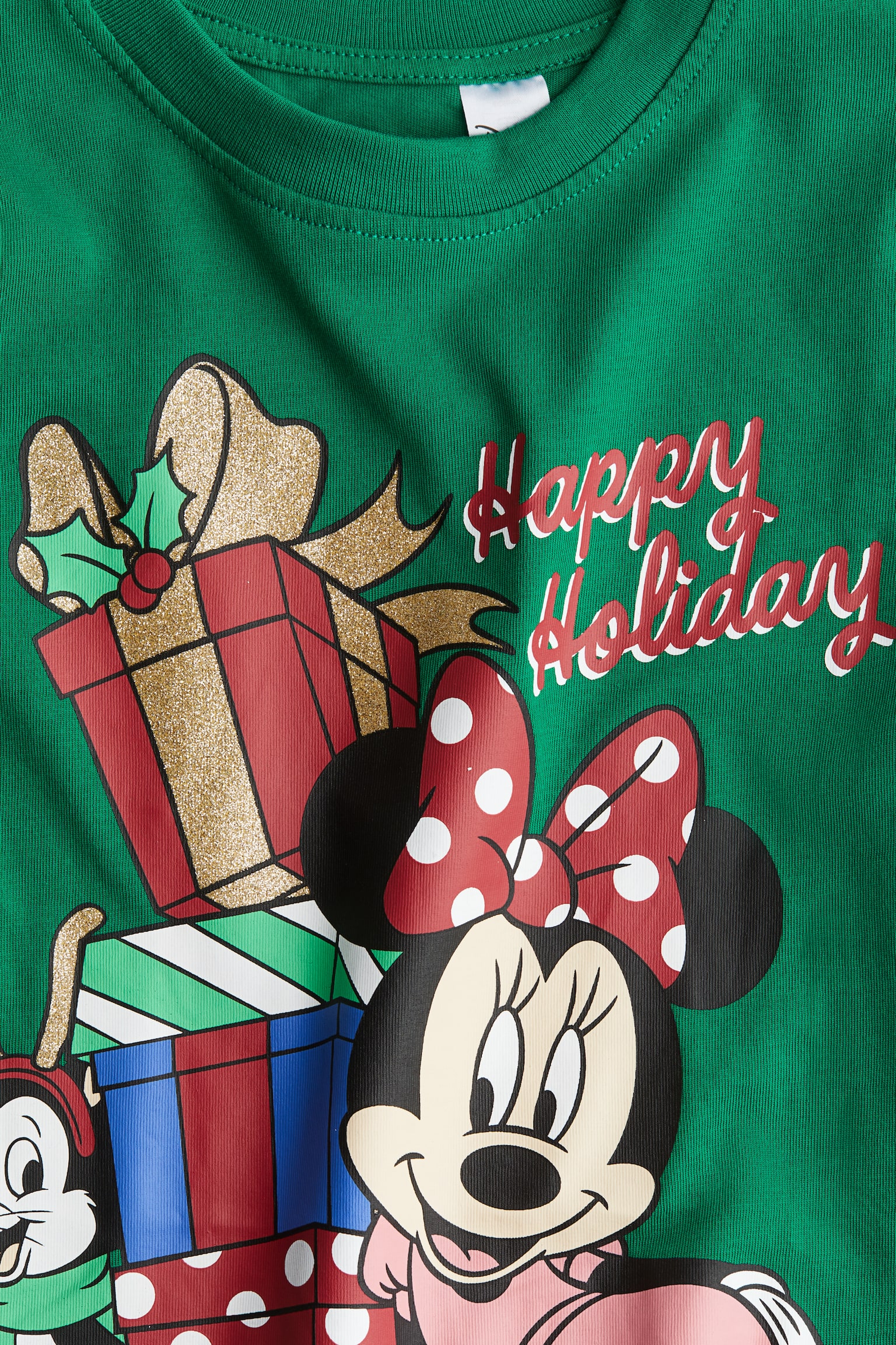 Printed T-shirt - Green/Minnie Mouse/Red/Peanuts/White/Frozen/White/Lilo & Stitch/Pink/SmileyWorld®/White/Hello Kitty/Light pink/Bluey/Red/Minnie Mouse - 2