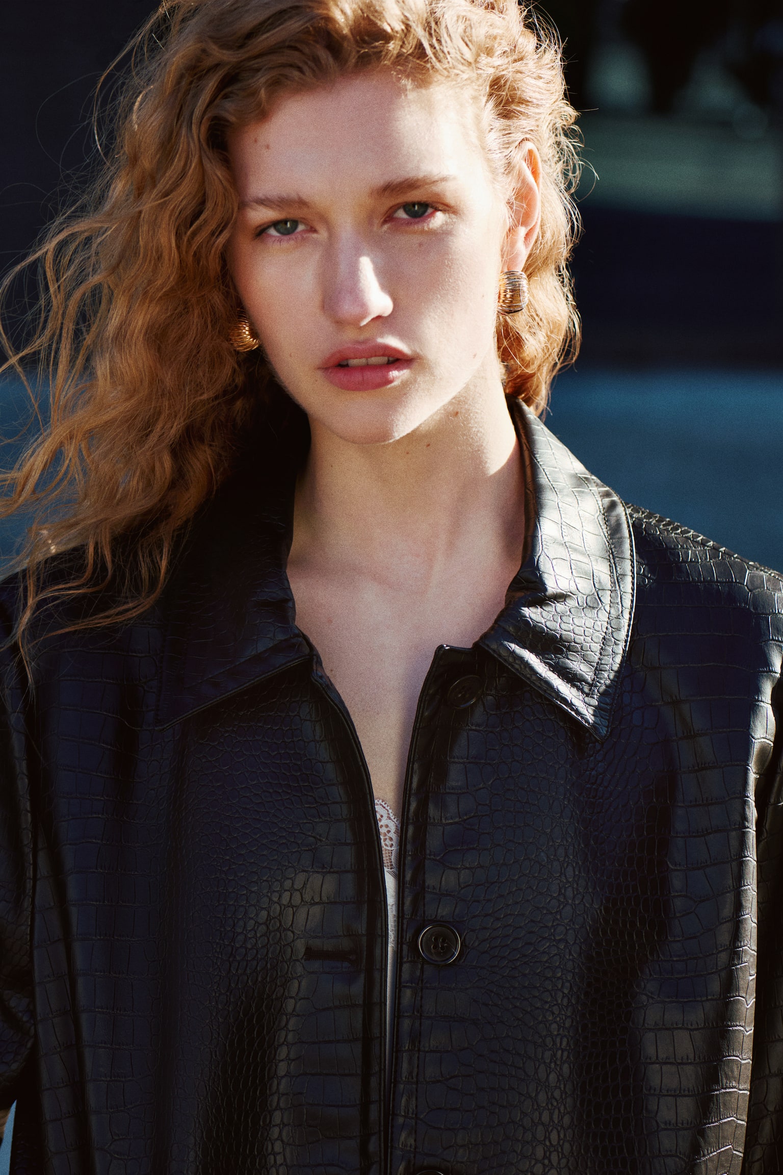 Coated jacket - שחור - 4