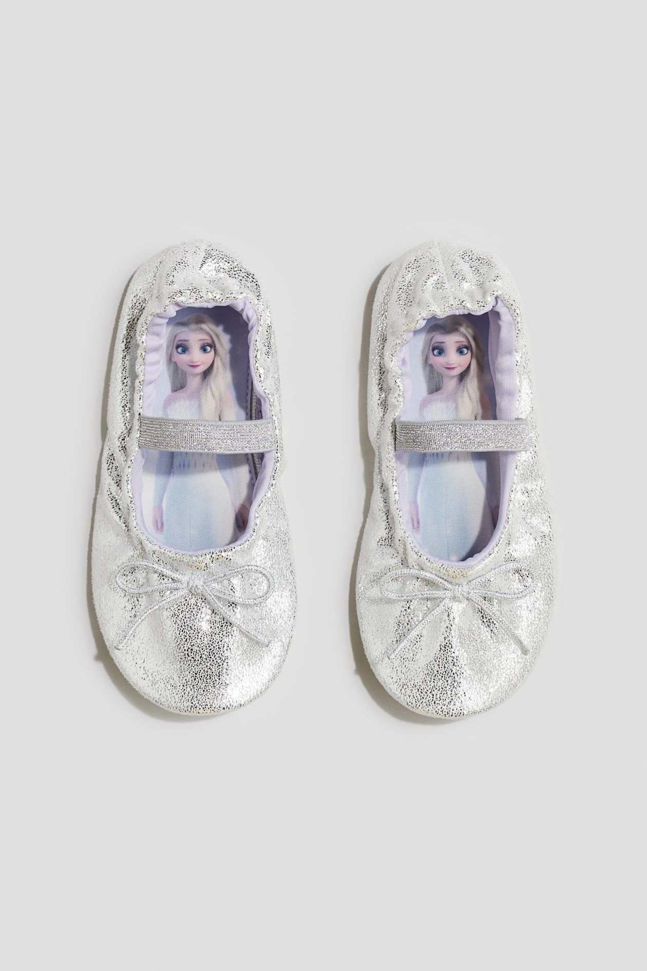 Frozen Zapatillas De Casa H&m Zapatillas De Ballet Brillantes
