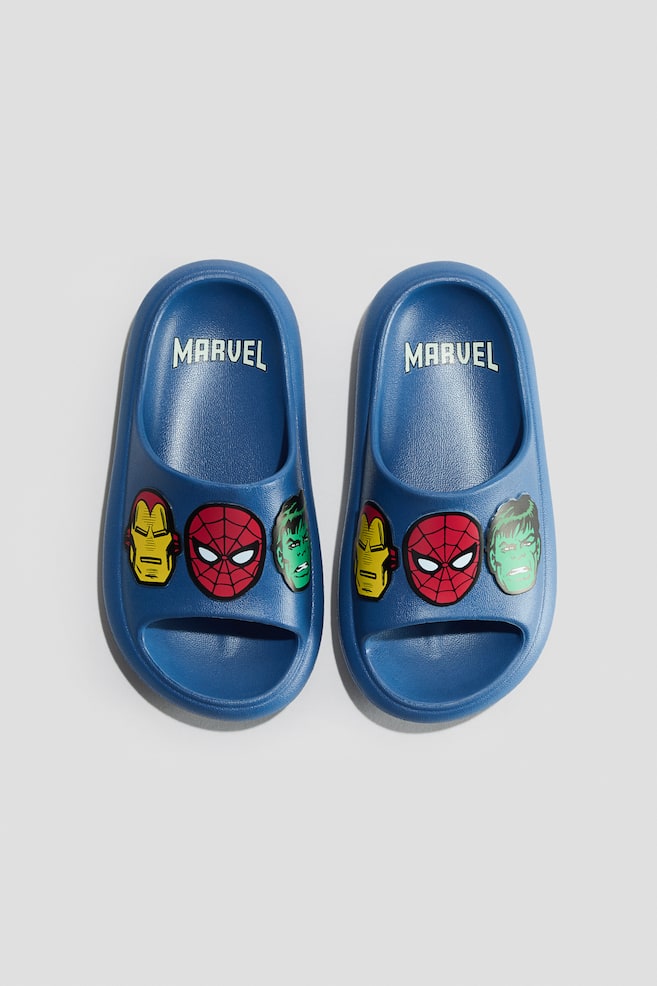 Chanclas de piscina con suela gruesa - Azul/Cómics de Marvel/Verde oscuro/Minecraft/Verde claro/Mickey Mouse - 1