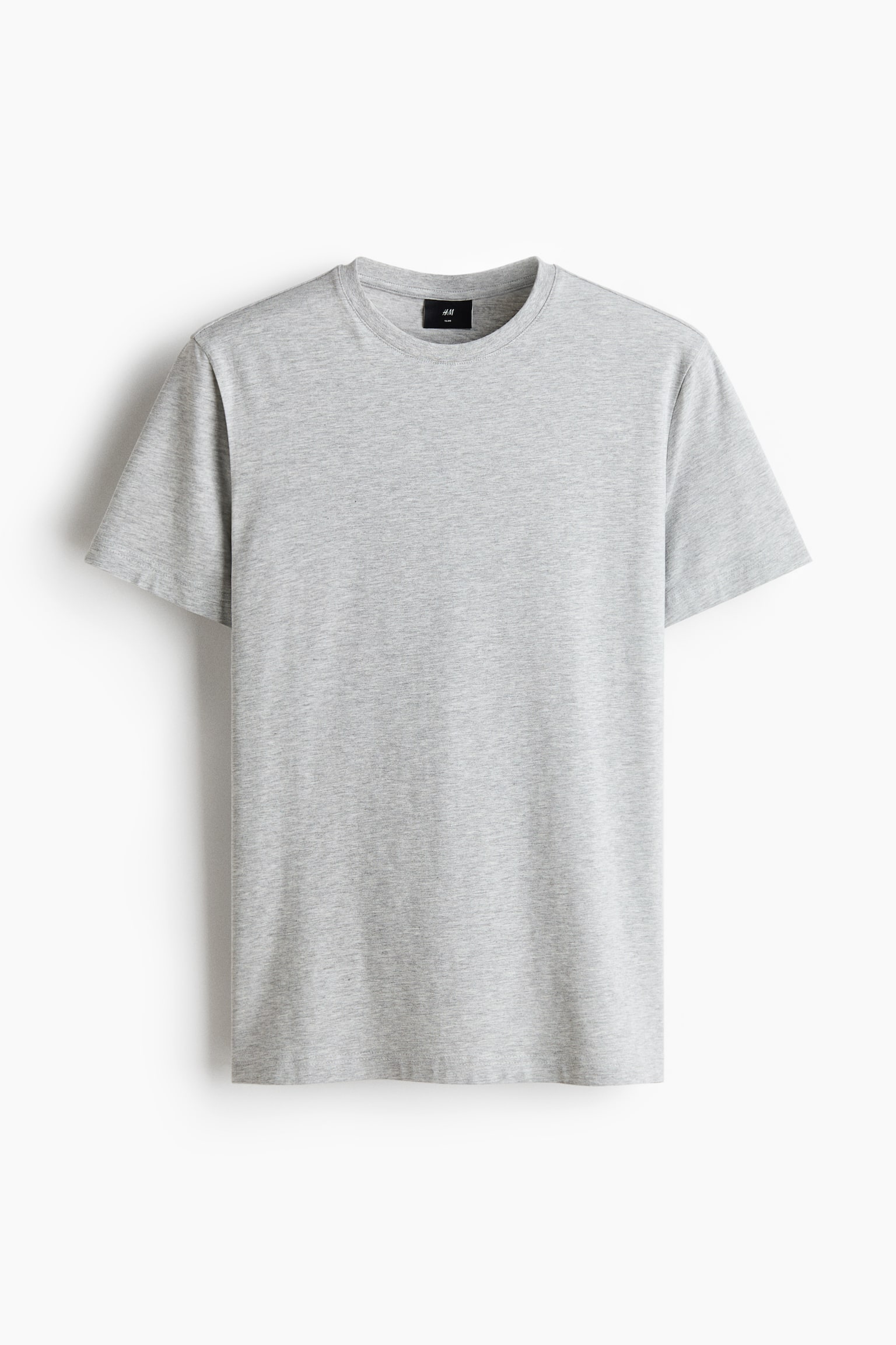5-pack Slim Fit T-shirts - Khaki green/Light blue/White/Black/White/Brown/Dark orange - 2