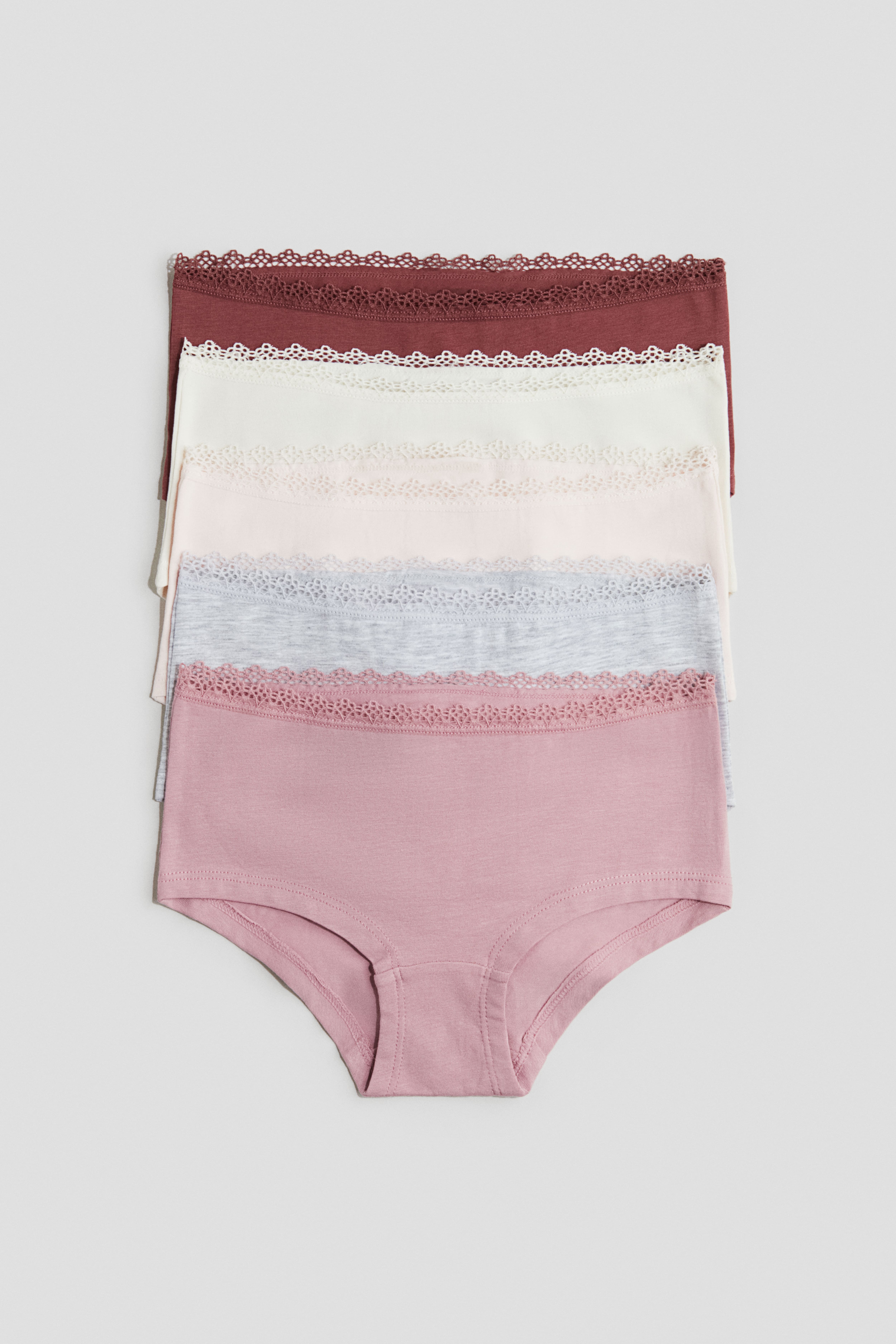 Lot de 5 culottes Hipster