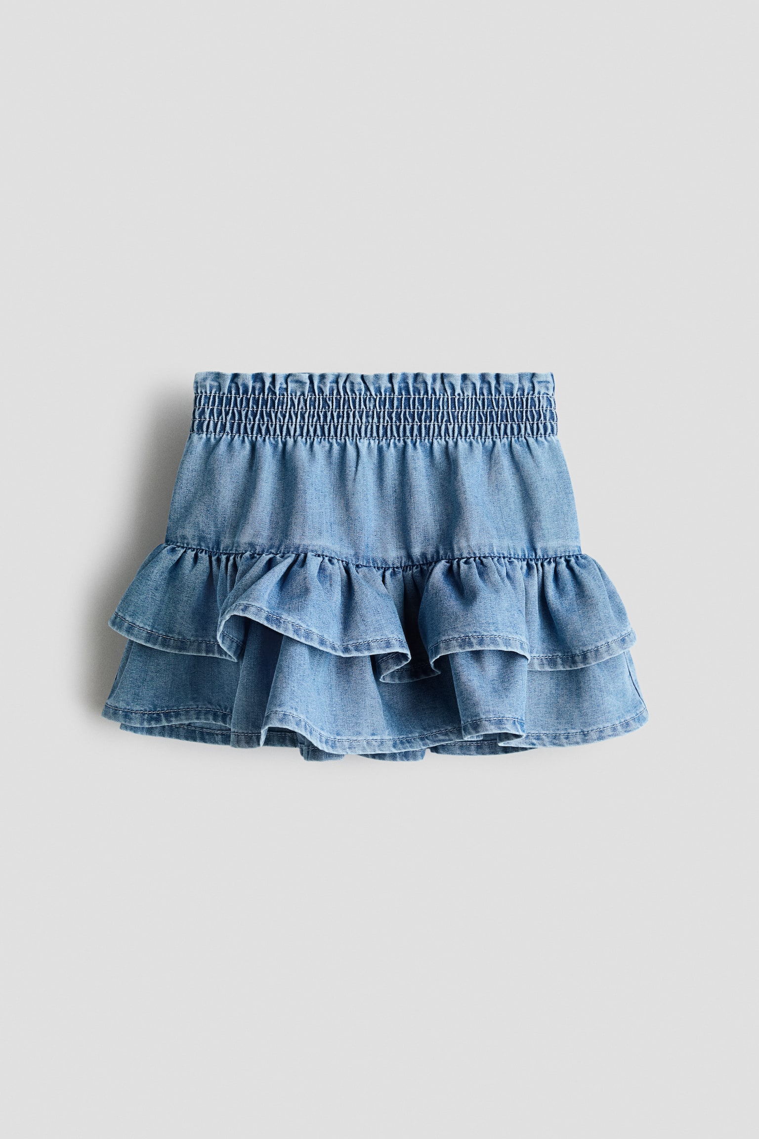 Tiered denim skirt - 2