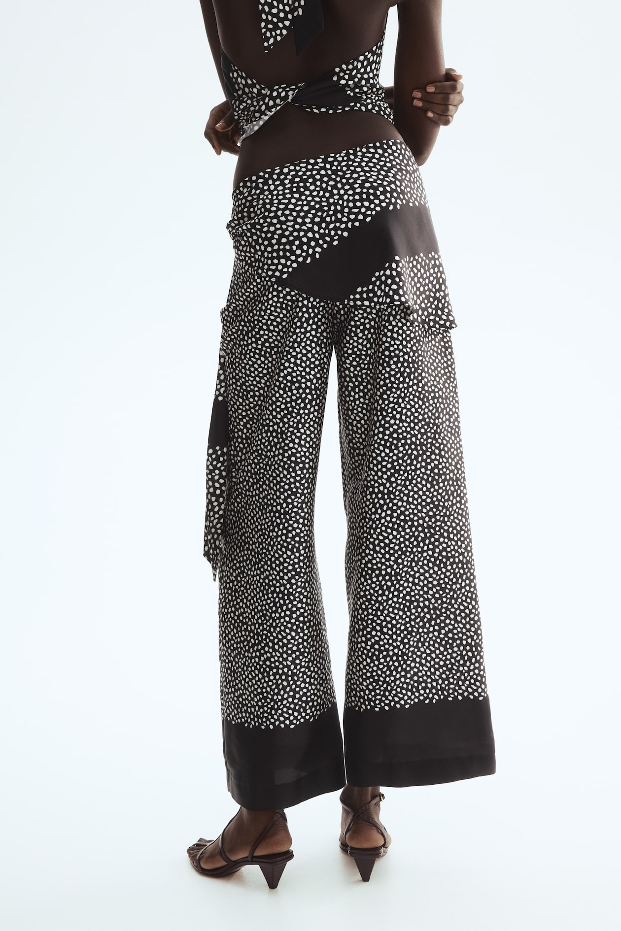 Pants with Layered Skirt - image 4
