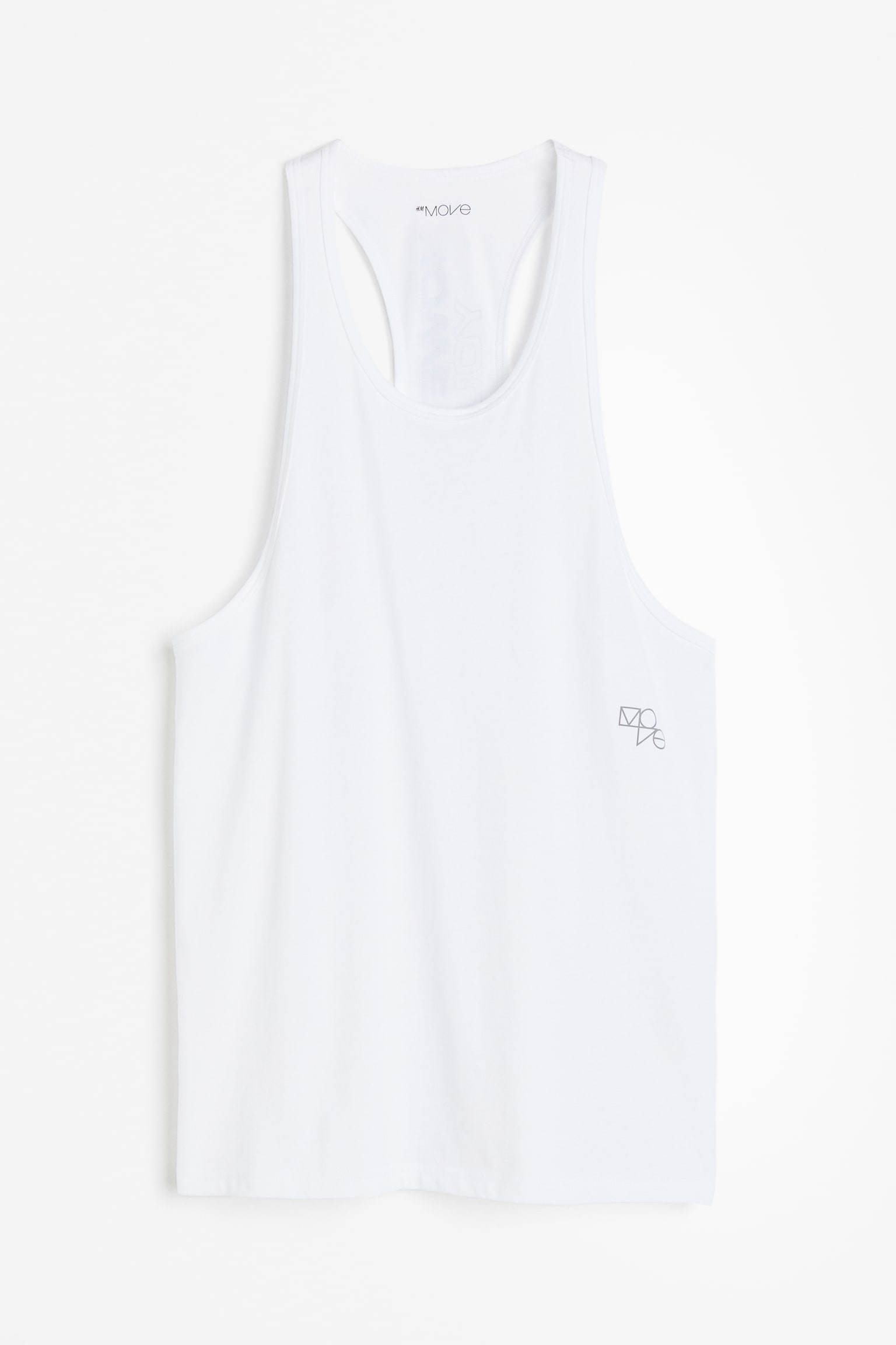 Activewear Tank In DryMove™ - White/Red/Black/Dark grey/Dark grey/However You Move - 2