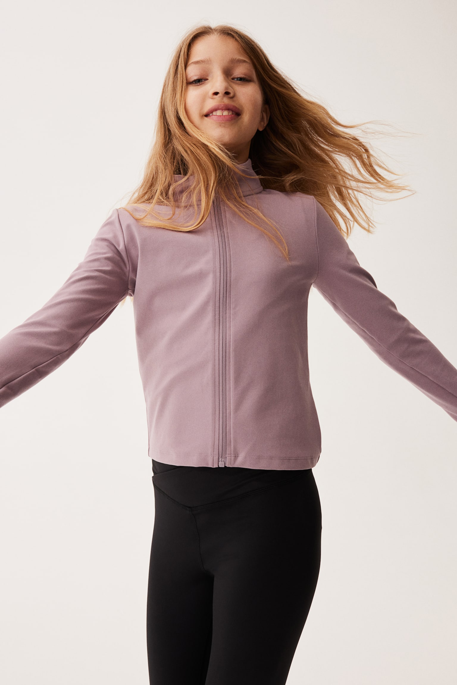 Sports jacket in SoftMove™ - Pink/Black - 7