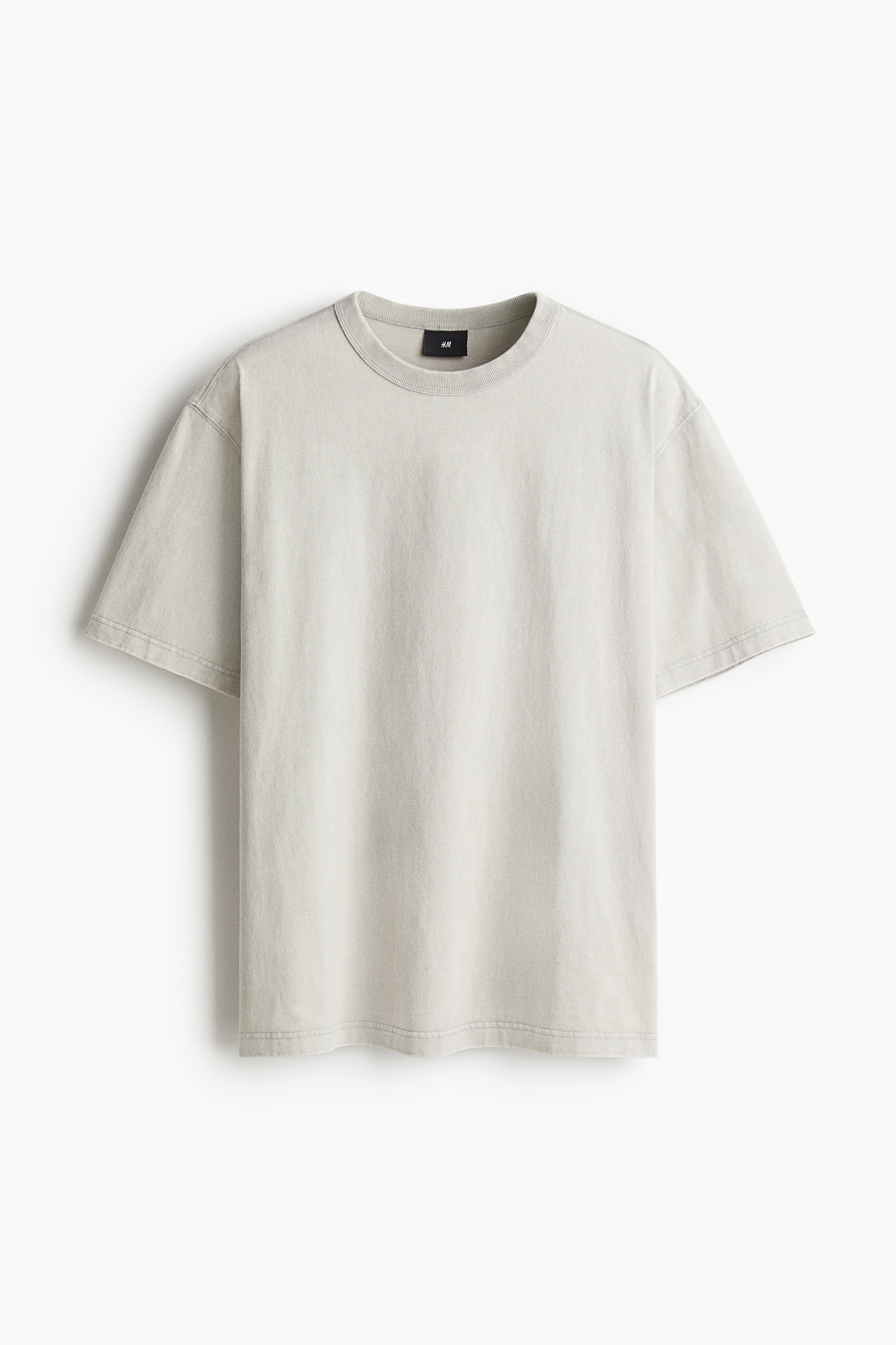 Loose Fit Washed T-shirt - Pale green