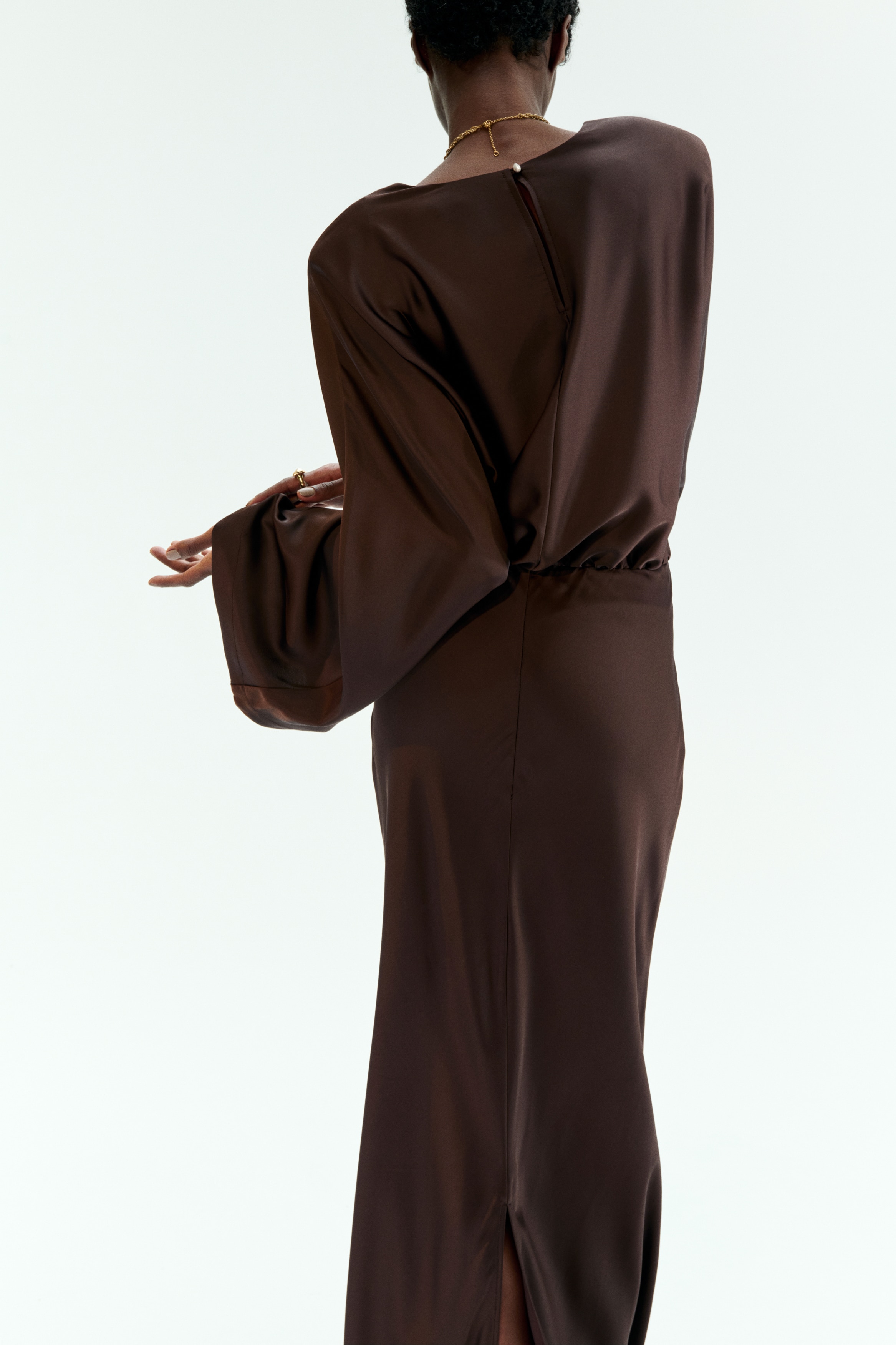long sleeve turtleneck maternity dress The Softest Rib Turtleneck Dress