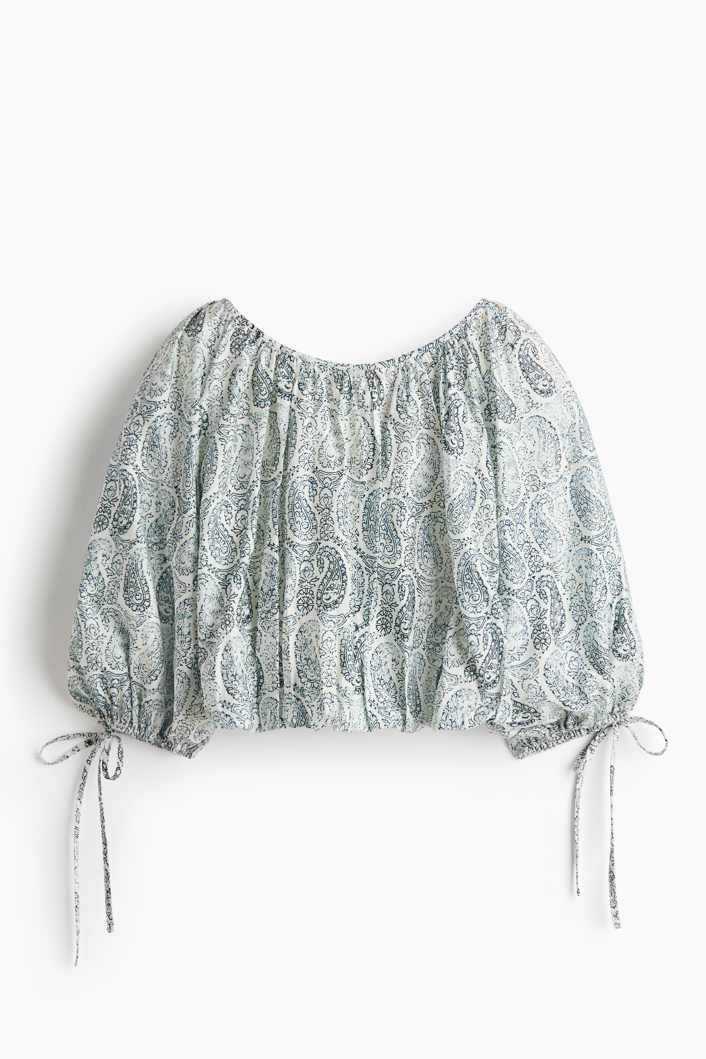 Oversized Tie-Detail Blouse from H&M - $29.99