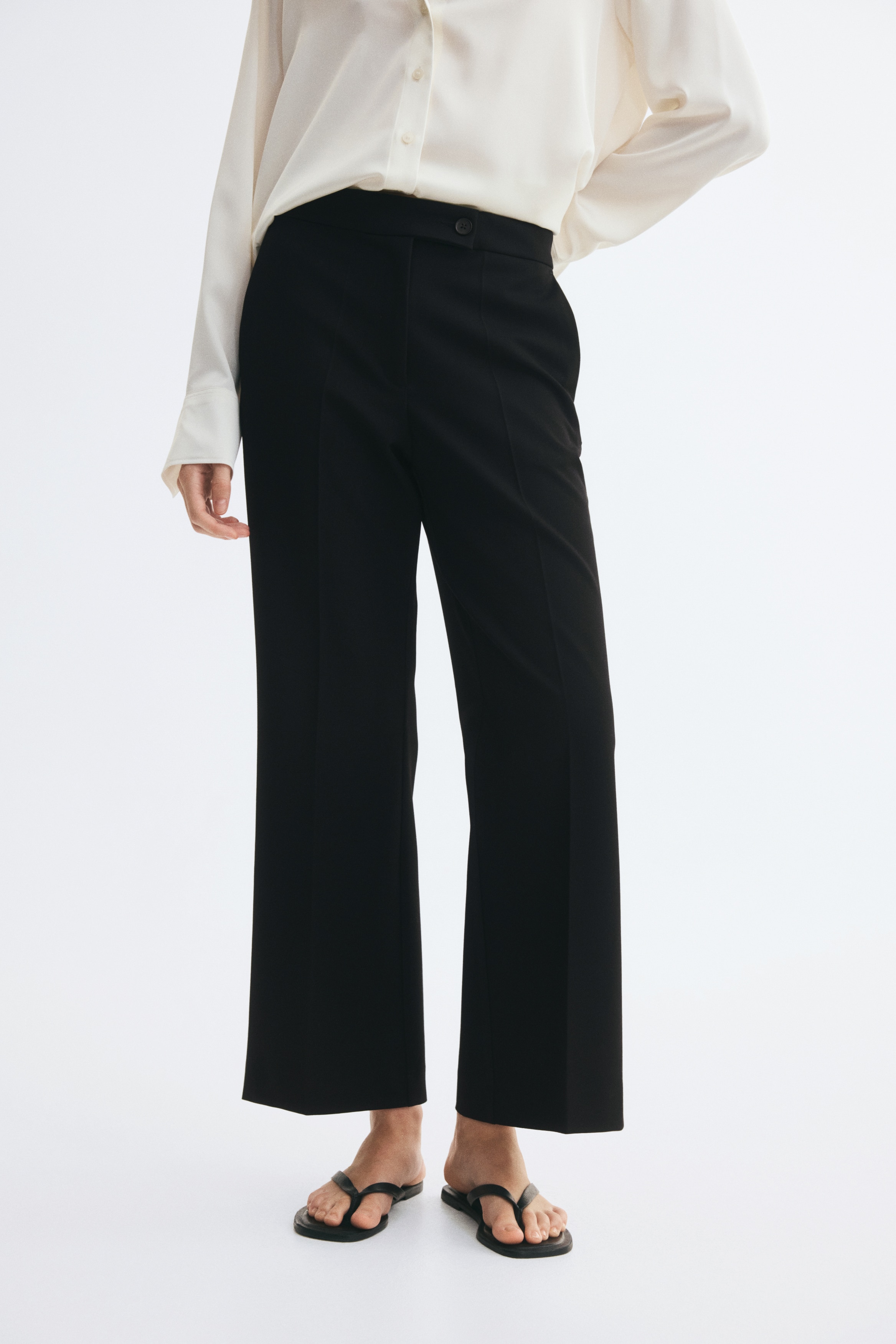 Bootcut Ankle-Length Pants - thumbnail 3