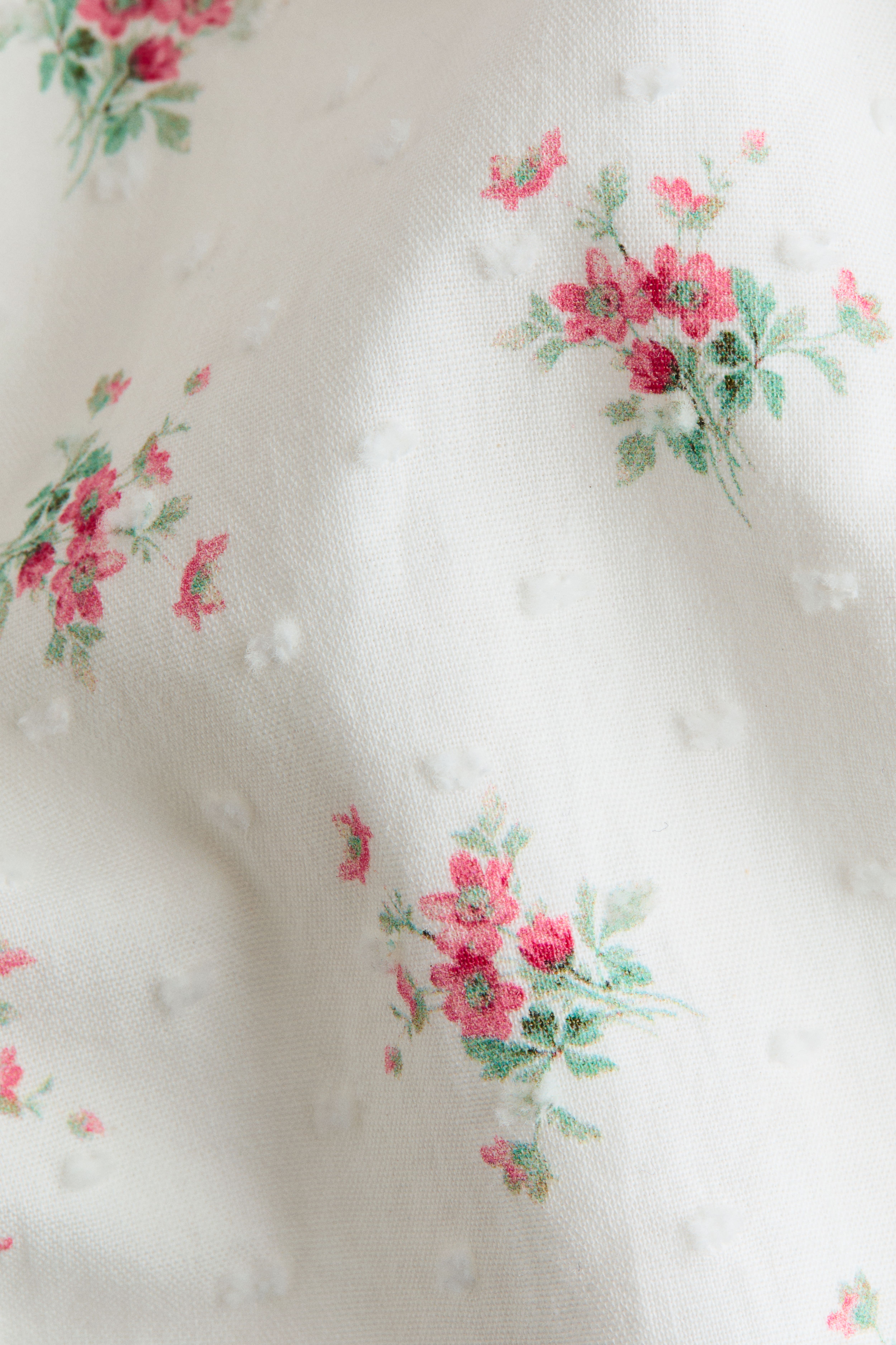 Ruffle-Trimmed Cotton Romper Suit
