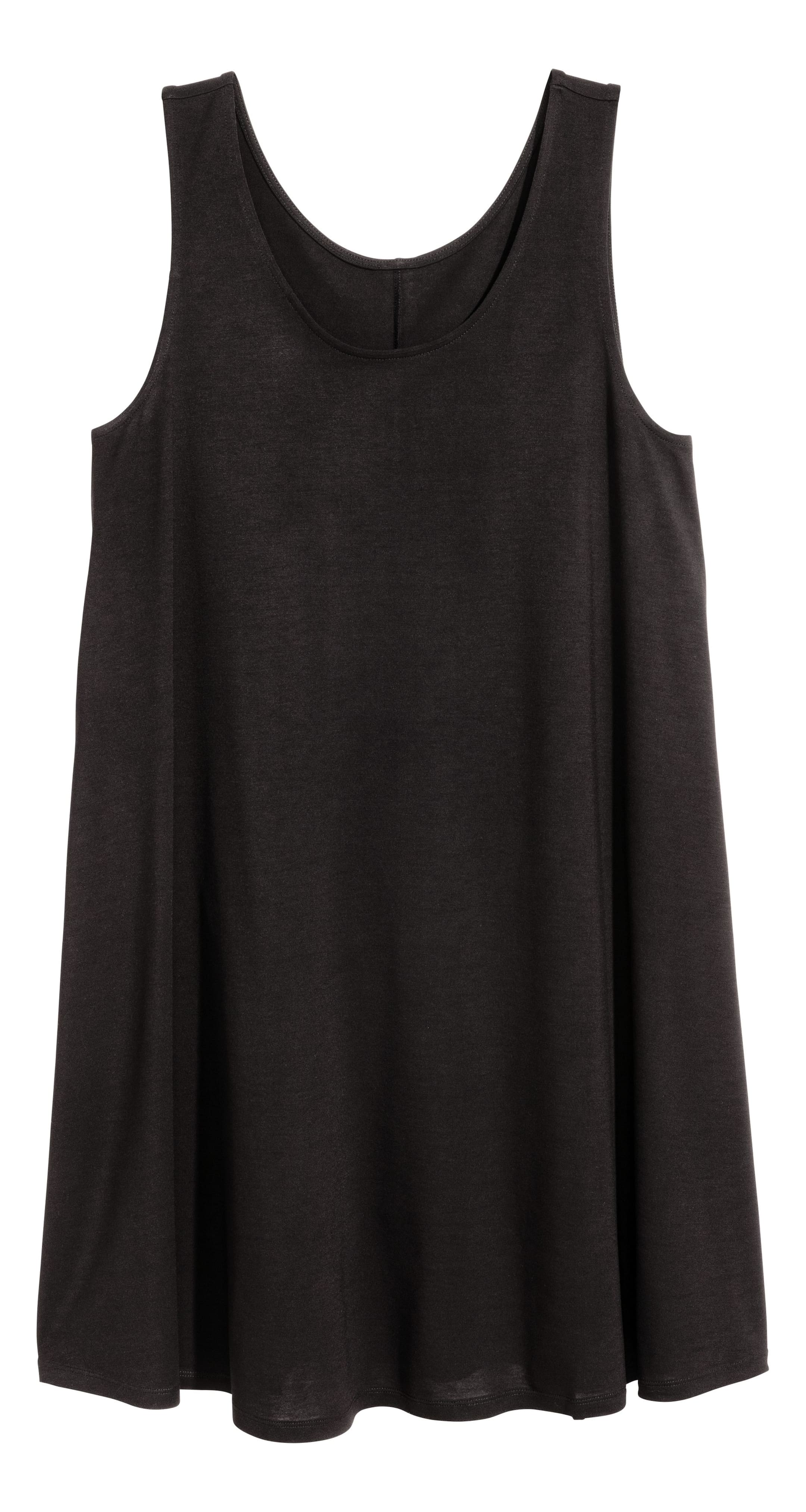 View larger image: A-line jersey dress - Black - Ladies | H&M GB 1
