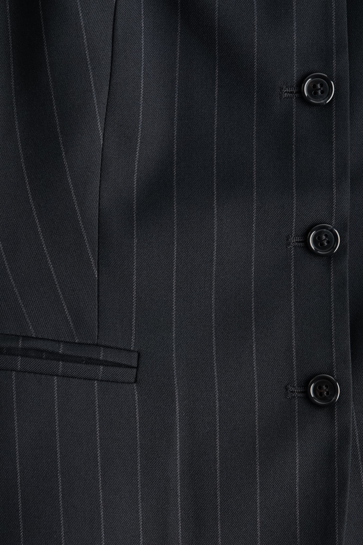 Long tailored waistcoat - Bleu marine/rayures tennis - 6