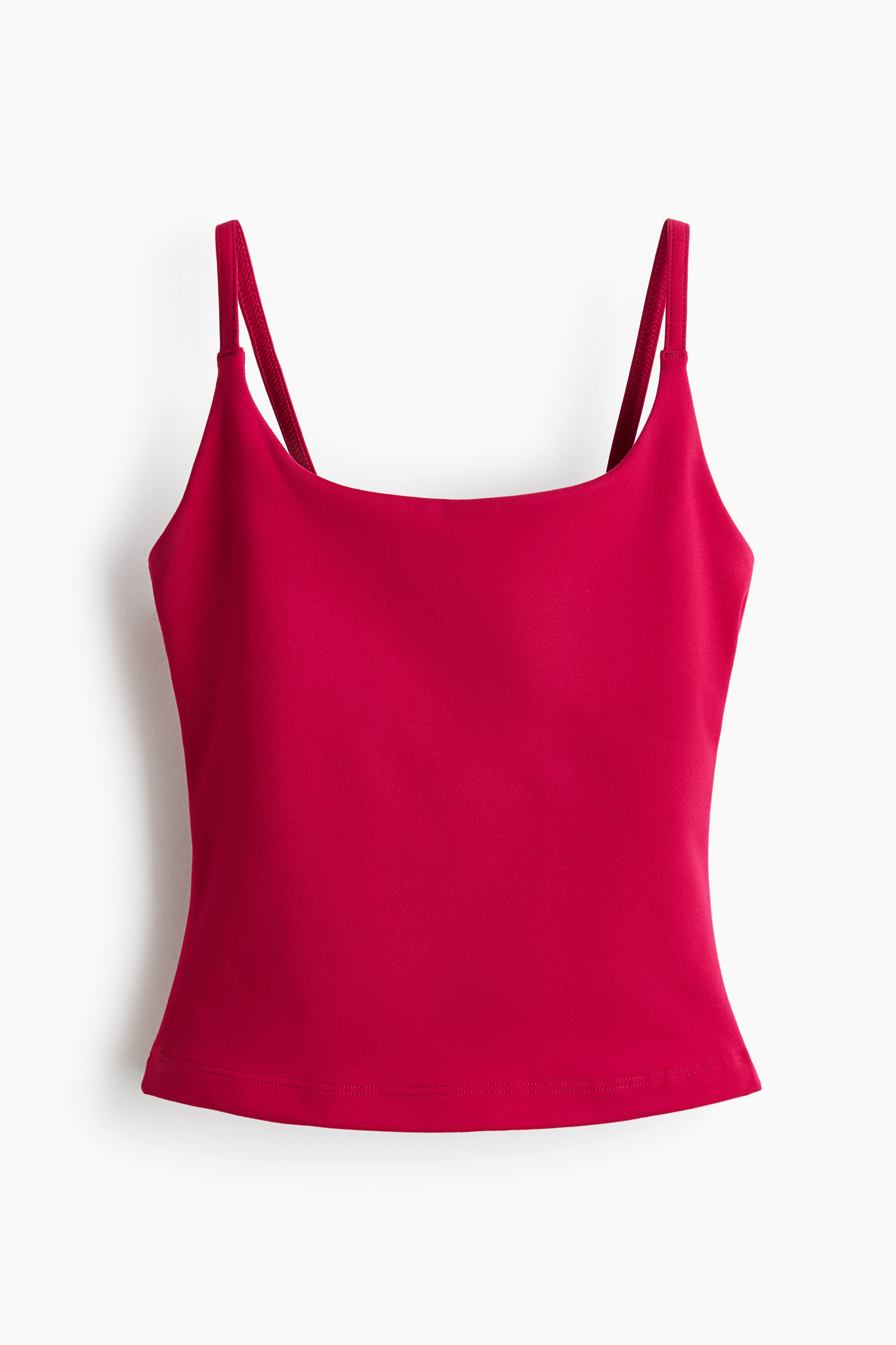 Slim Fit Treningstopp med SoftMove™ - Mørk fuchsia