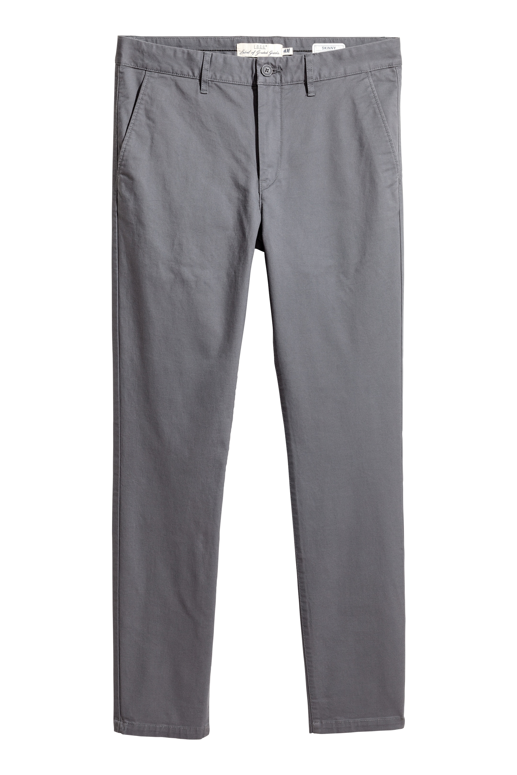 View larger image: Chinos Skinny fit - Dark grey - Men | H&M GB 1