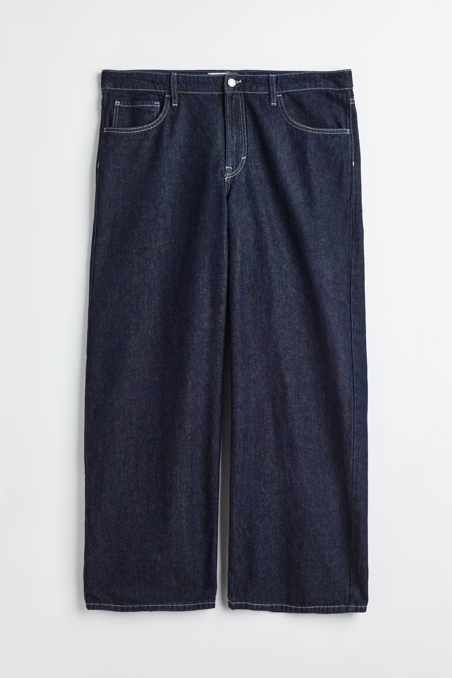 H&M+ Wide Low Jeans - 1