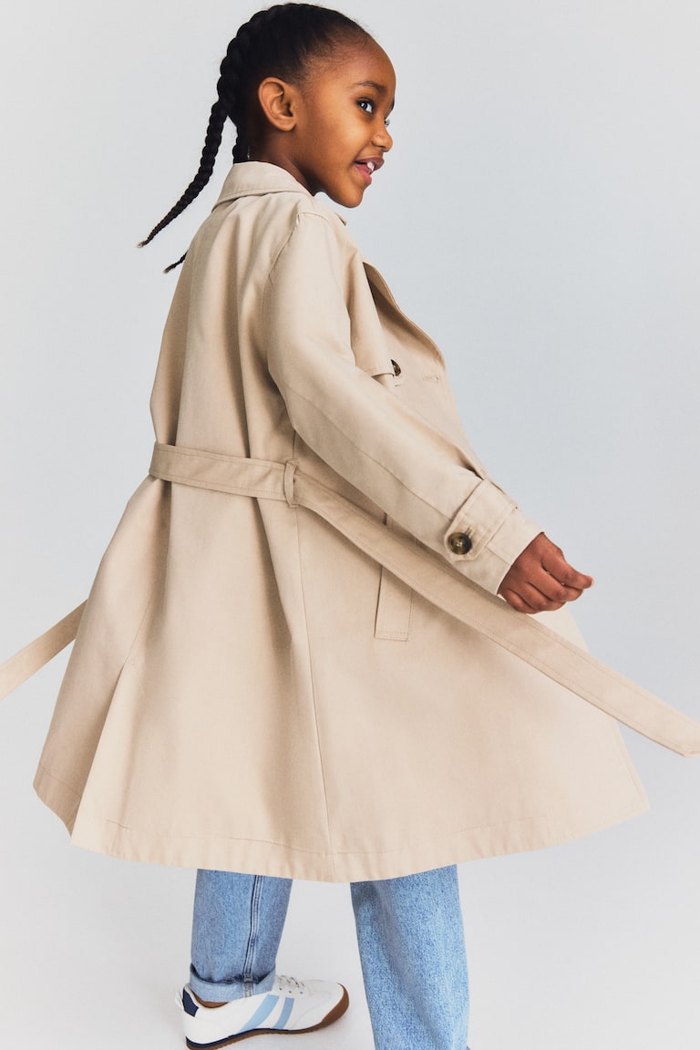 Double Breasted Trench Coat