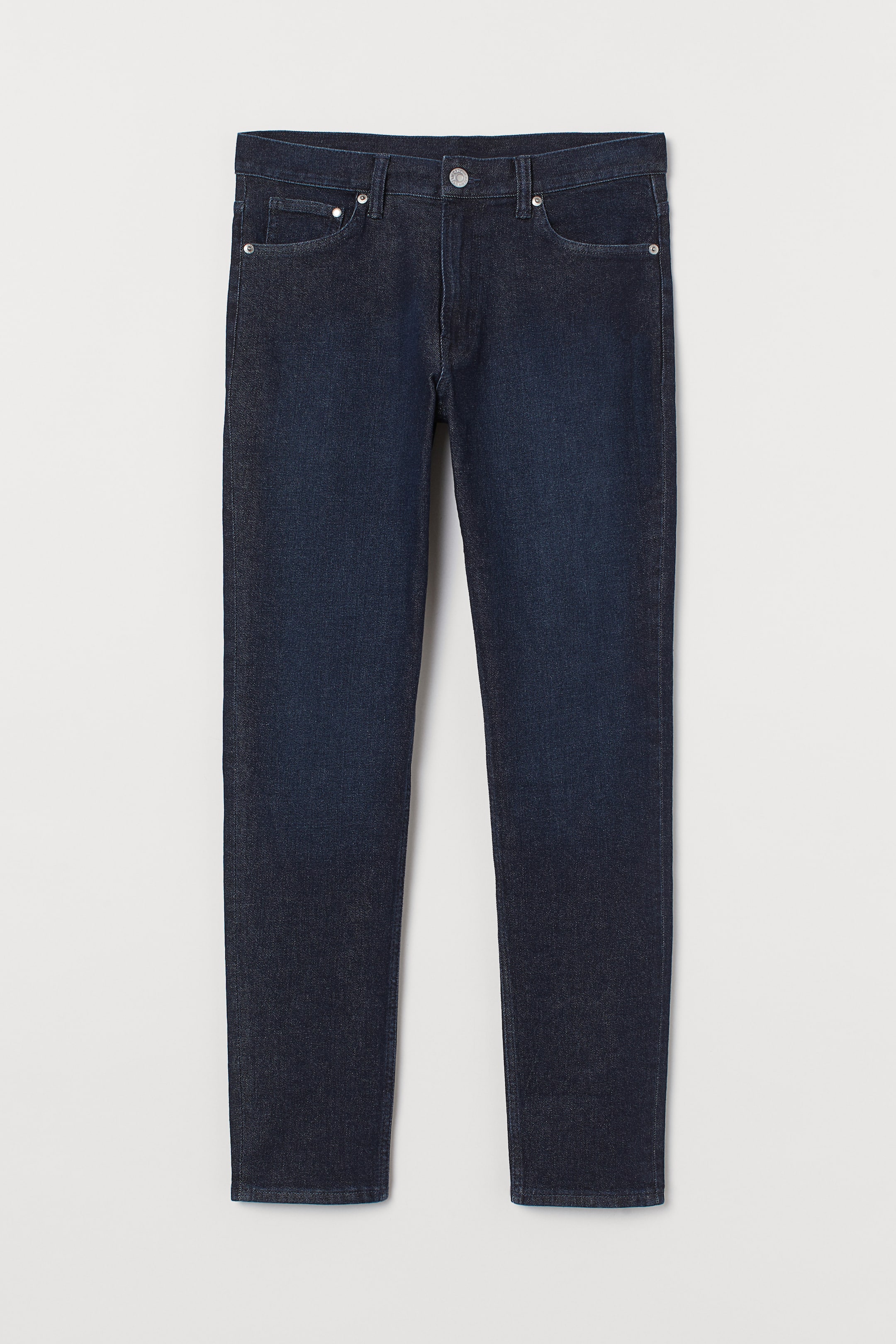 Slim Jeans - Regular waist - Long - Midnight blue - Men | H&M US