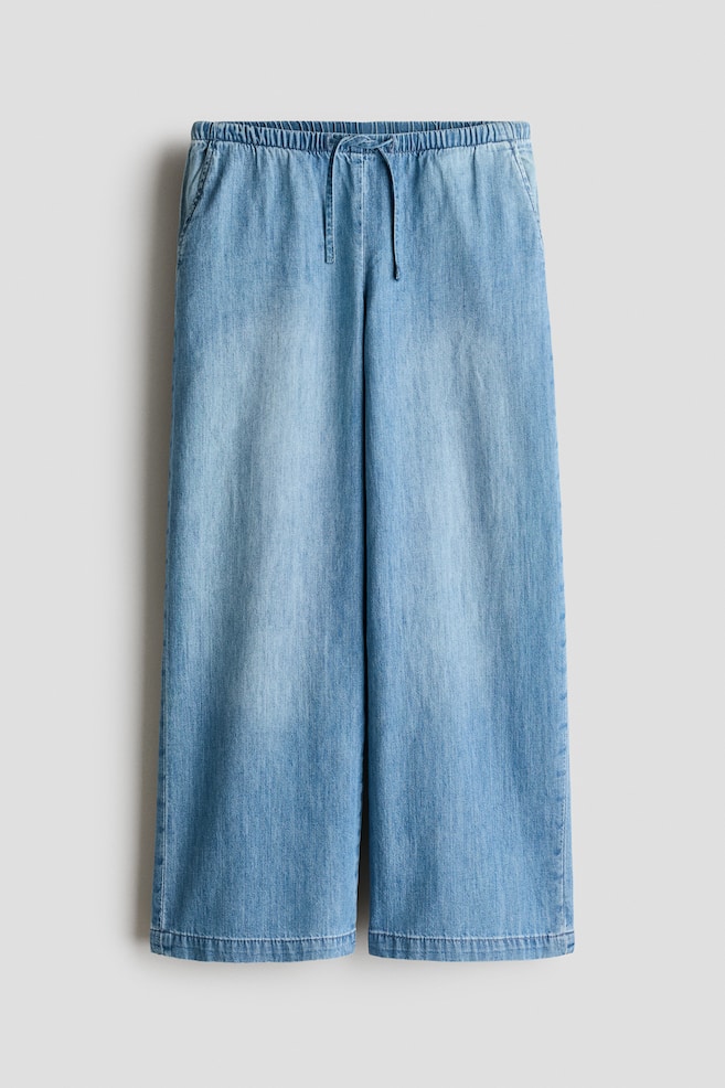 Wide Leg Jeans - Denimblau - 1