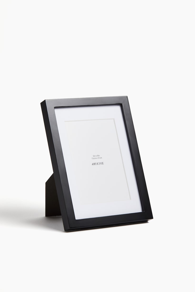 Black Wooden Photo Frame at H&M Home | H&M US