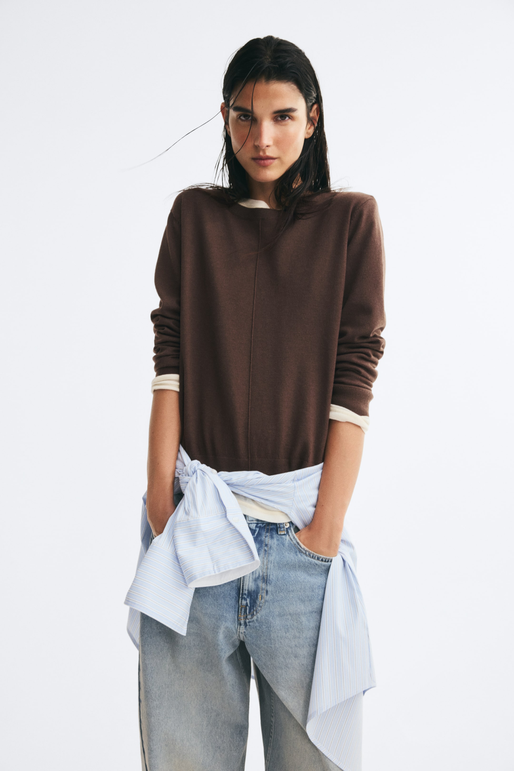 Fine-Knit Sweater