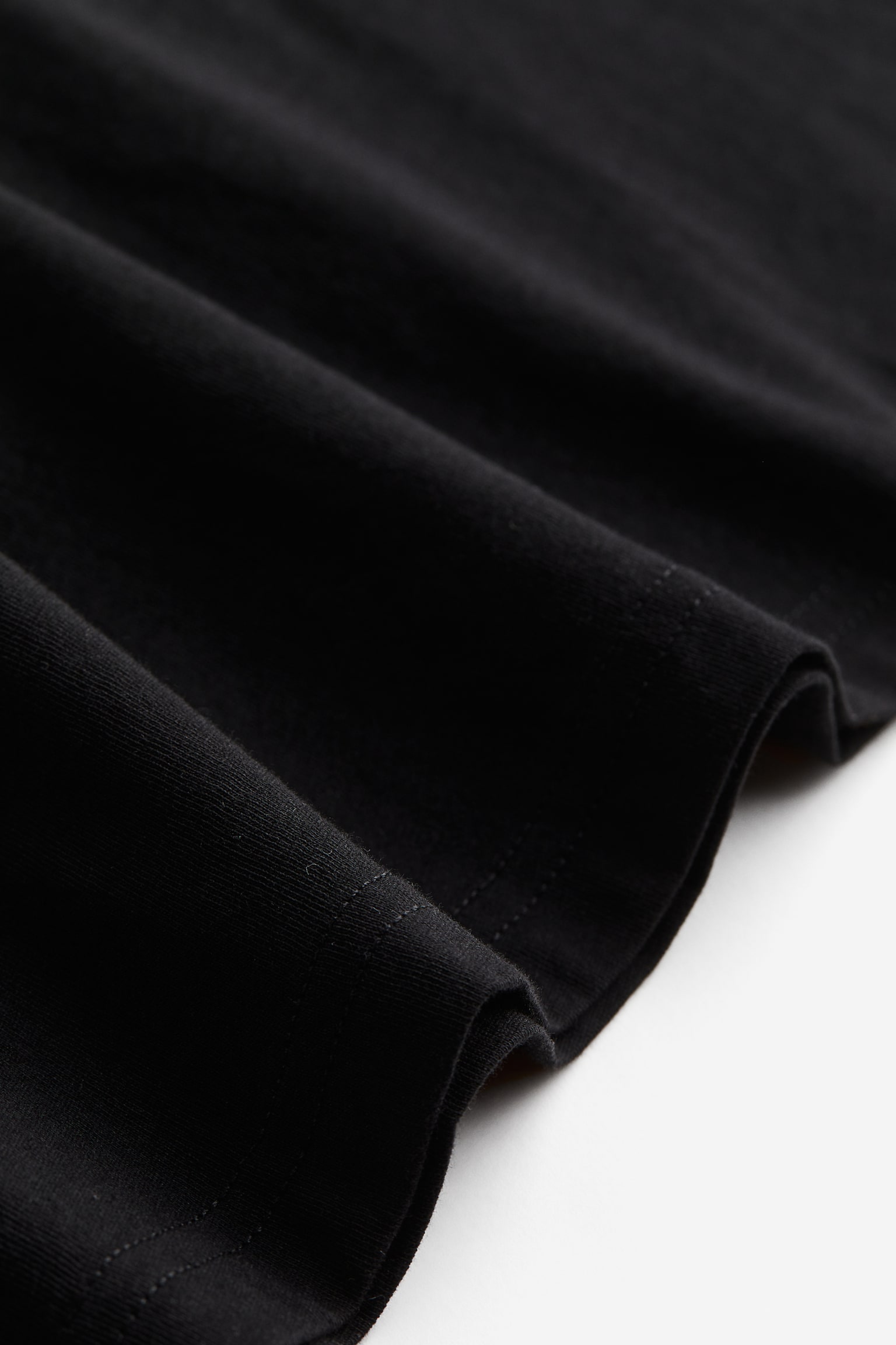 Женская футболка H&M Oversized T-shirt, цвет: Чёрный — фото 2