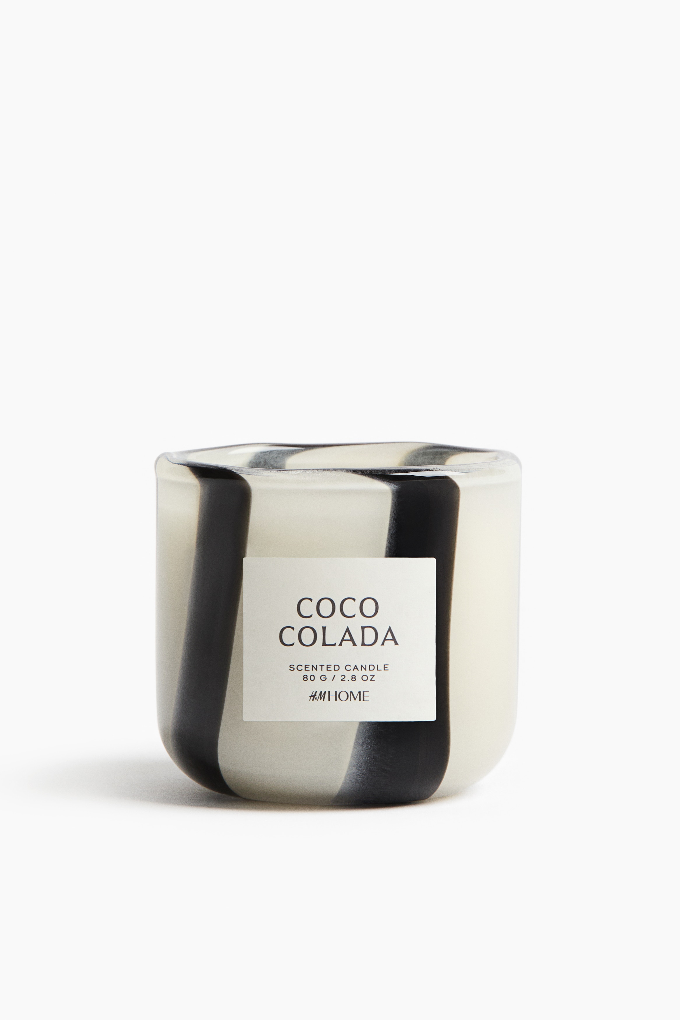 Bougie parfumée avec pot en verre - Coco Colada/Vanilla Patchouli/Rayures bleues/Minted Fig/Apple Blush/Lily Of The Valley