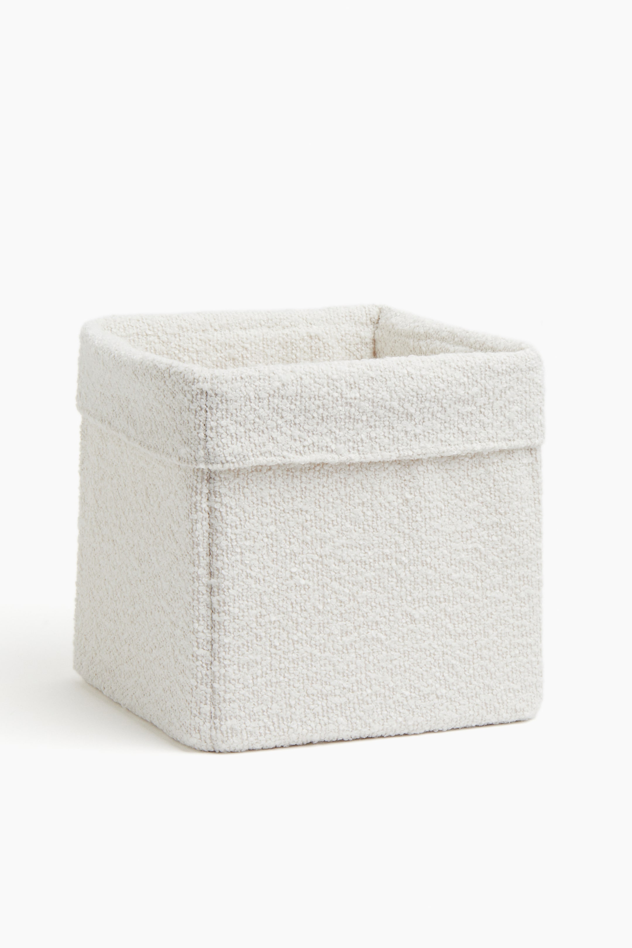 Bouclé Storage Basket