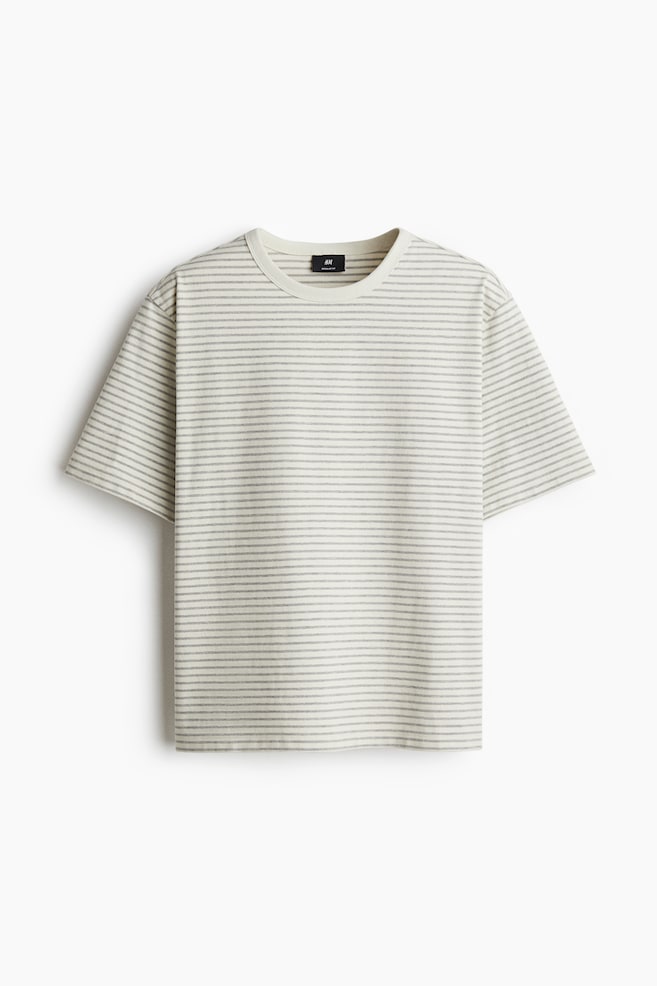 Regular Fit T-shirt - Cream - 1