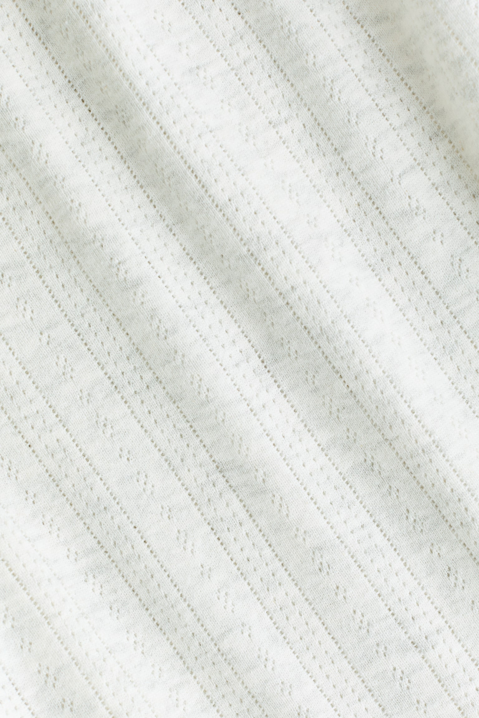 Cotton pyjama bottoms - Light grey marl - 2