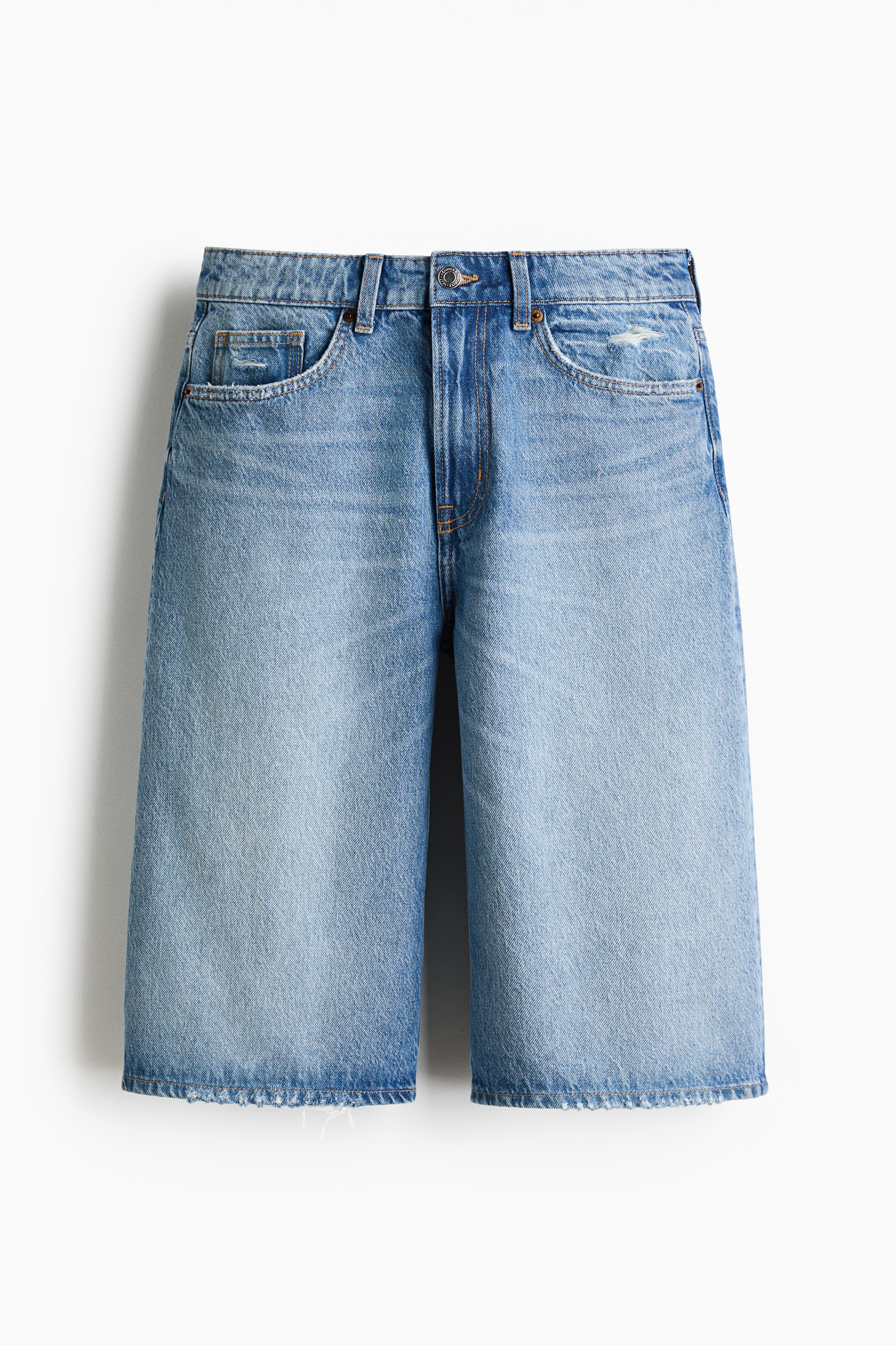 Bermudashorts aus Denim - Helles Denimblau/Helles Denimblau